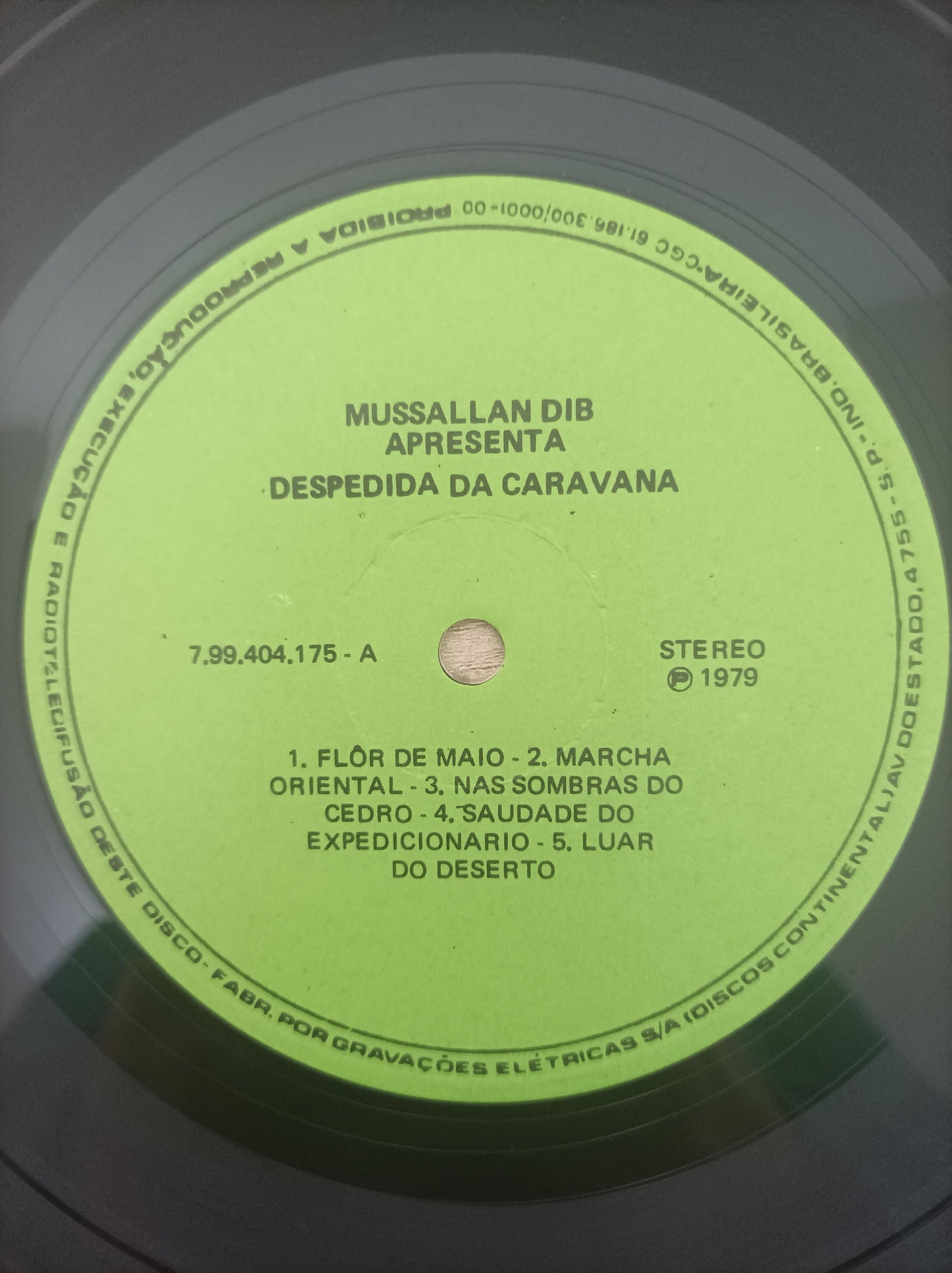 Lp Vinil Mussallam Dib Despedida Da Caravana