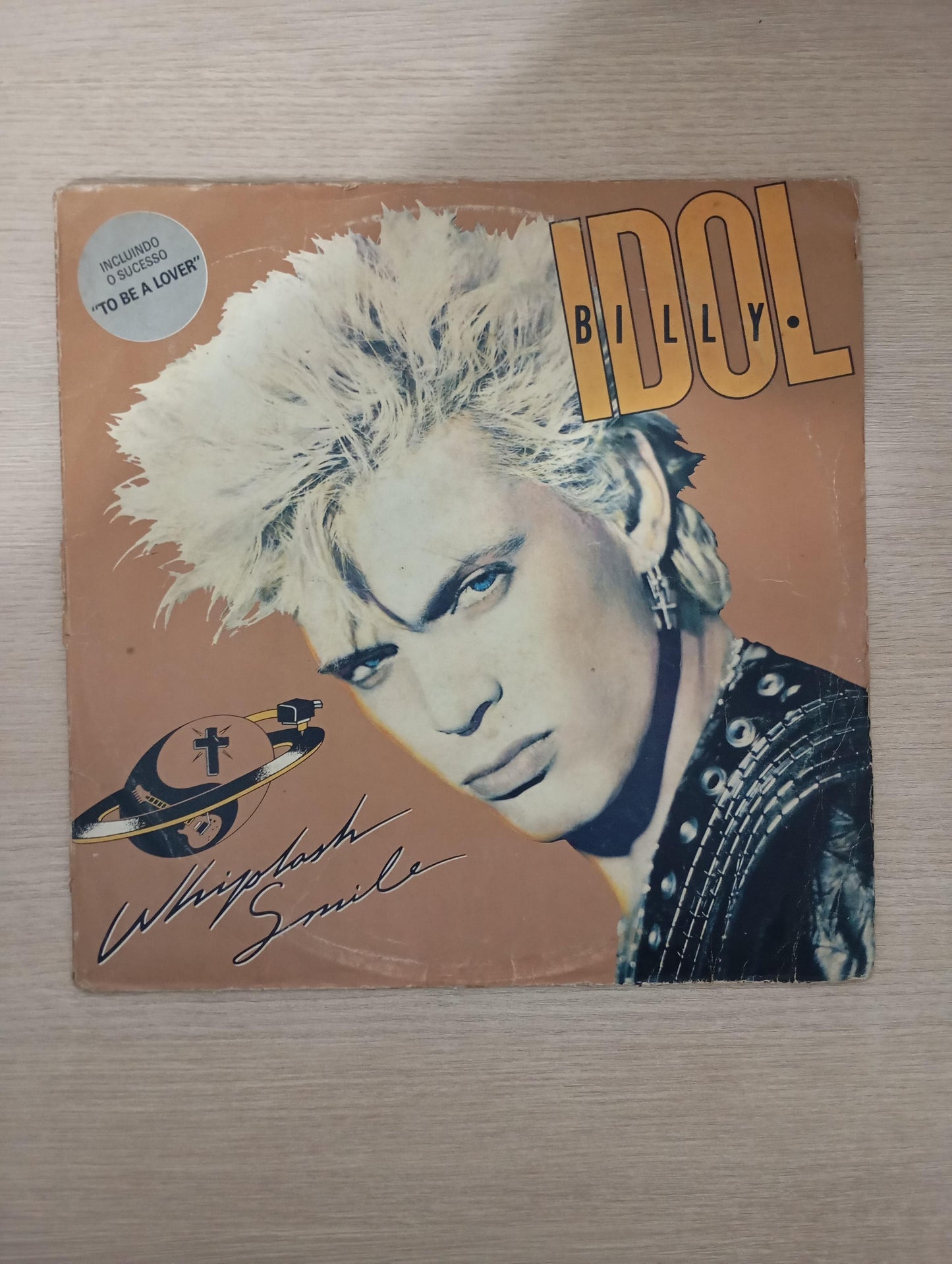 Lp Vinil Billy Idol Whiplash Smile Com Encarte