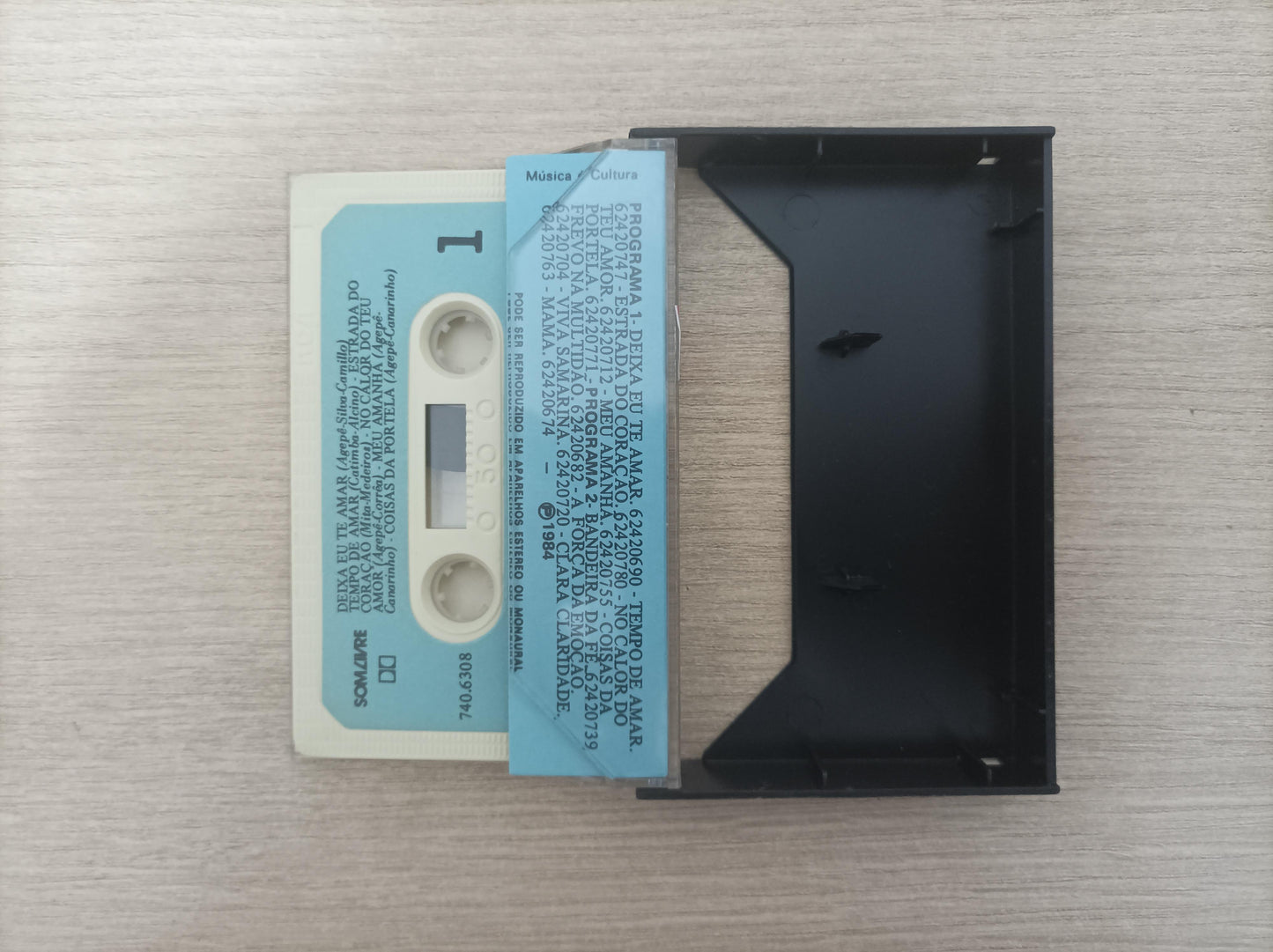 Fita K7 Cassete Agepê Mistura Brasileira