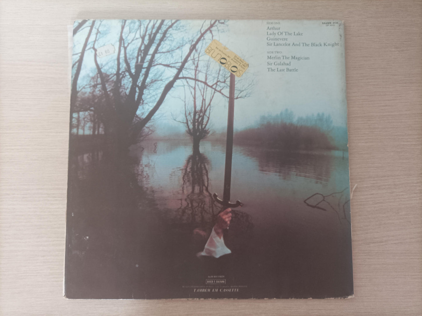 Lp Vinil Rick Wakeman Myths Legends King Arthur Capa Dupla