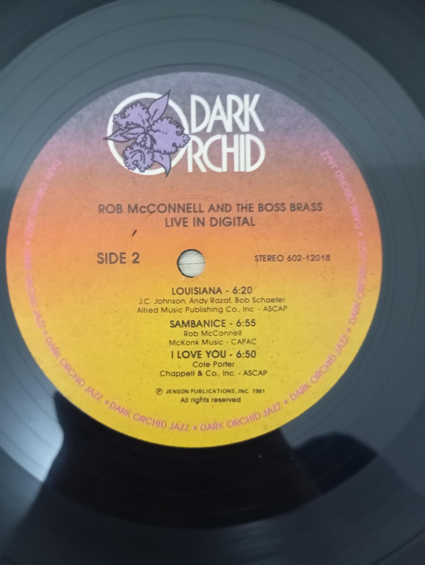 Lp Vinil Rob McConnell And The Boss Brass Live in Digital