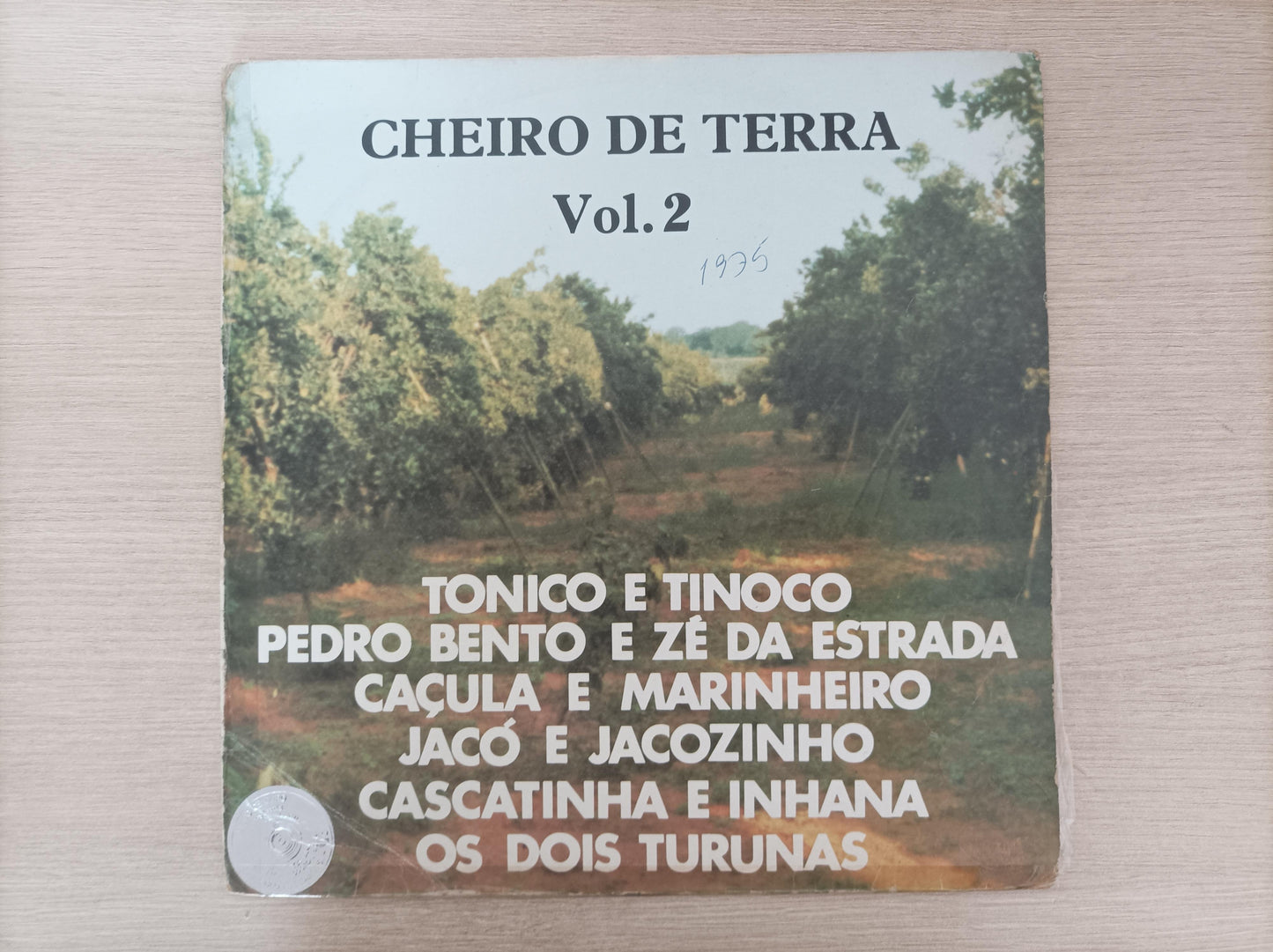 Lp Vinil Cheiro de Terra Vol. 2