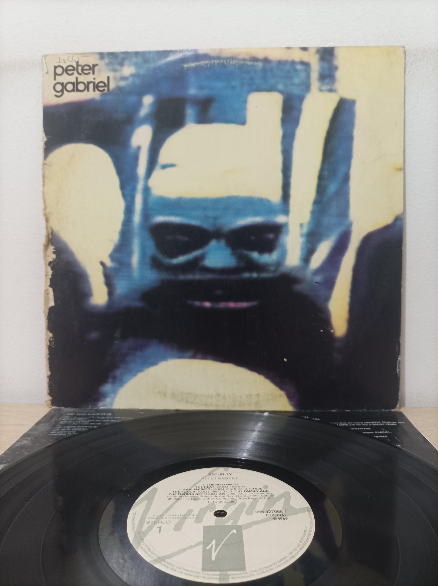 Lp Vinil Peter Gabriel Security Com Encarte