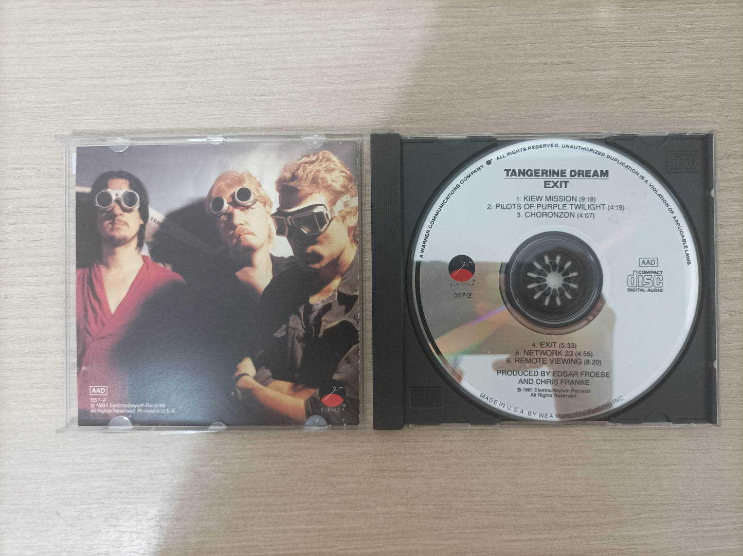 CD Tangerine Dream Exit