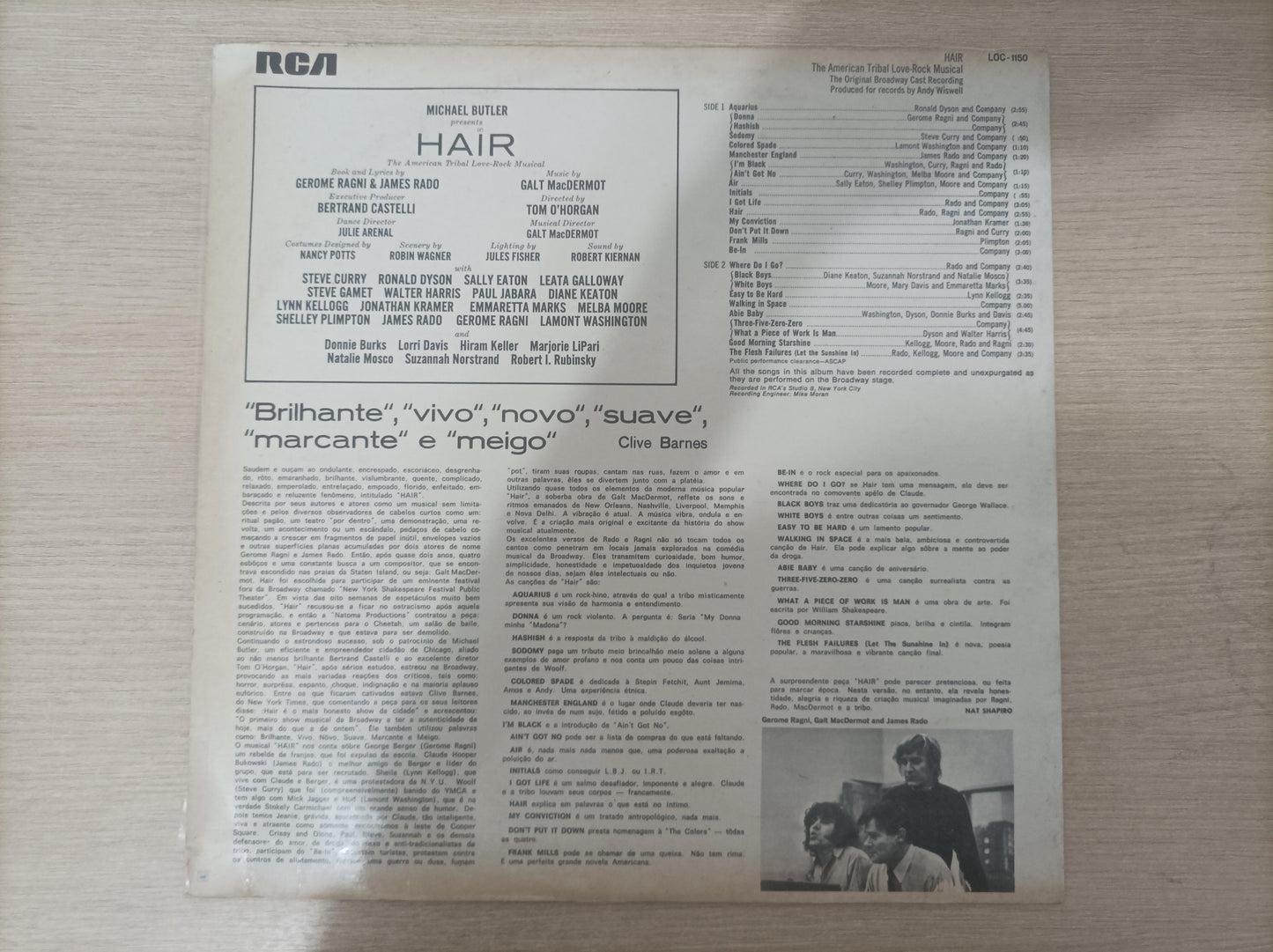 Lp Vinil Michael Butler Hair