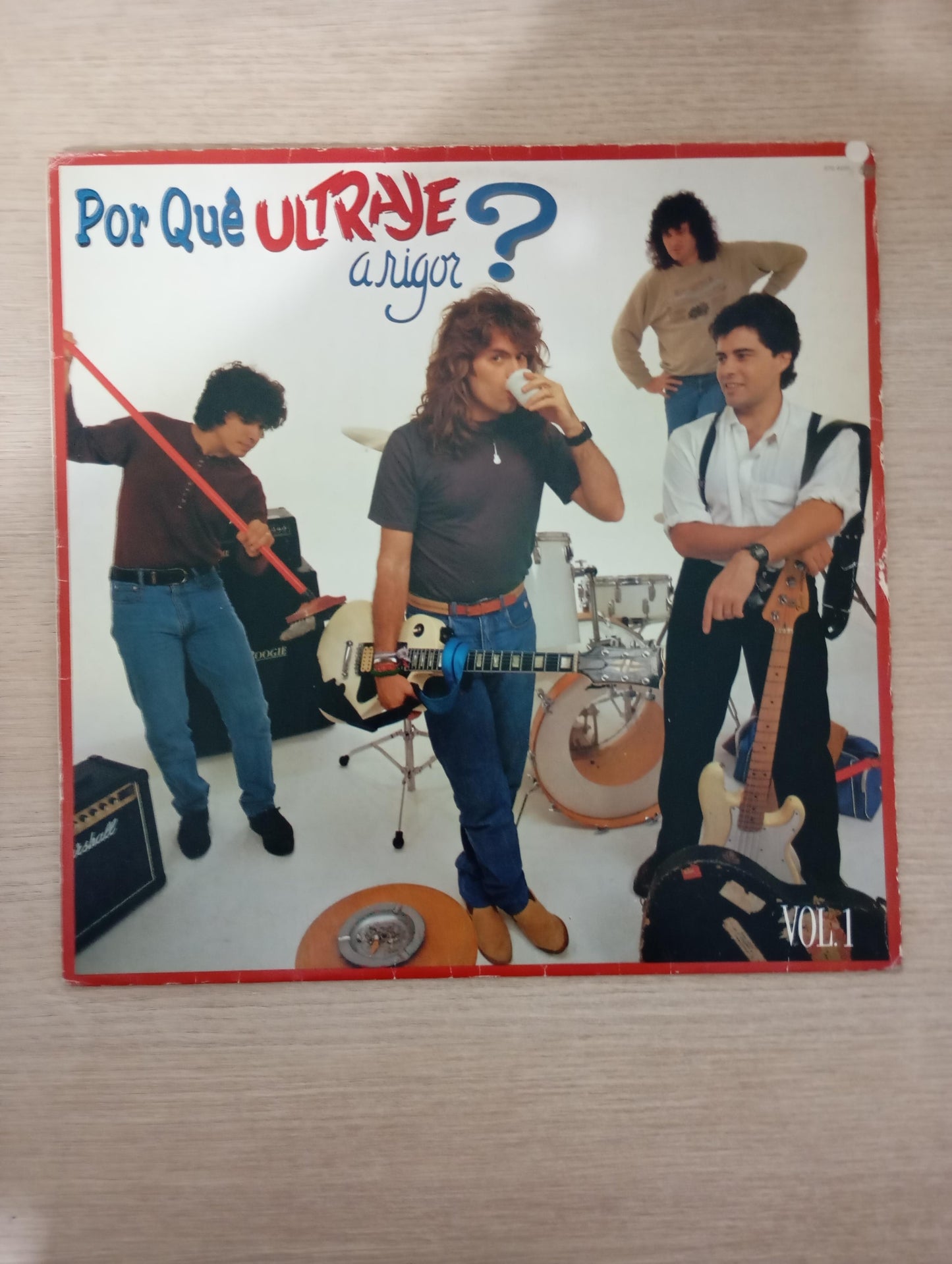 Lp Vinil Ultraje A Rigor Por Quê? Com Encarte