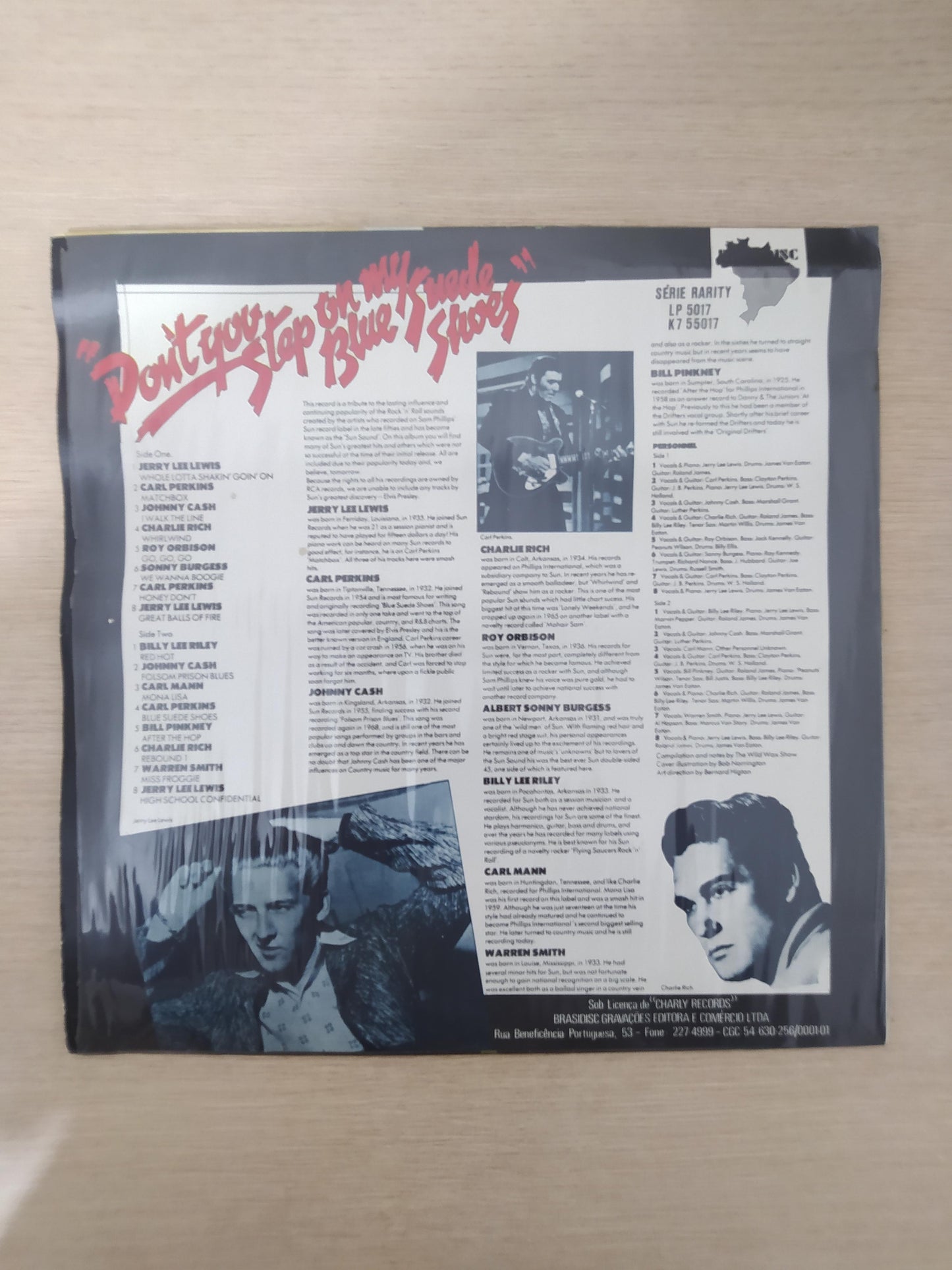 Lp Vinil Don't You Stop On My Blue Suede Shoes Greatest Hits