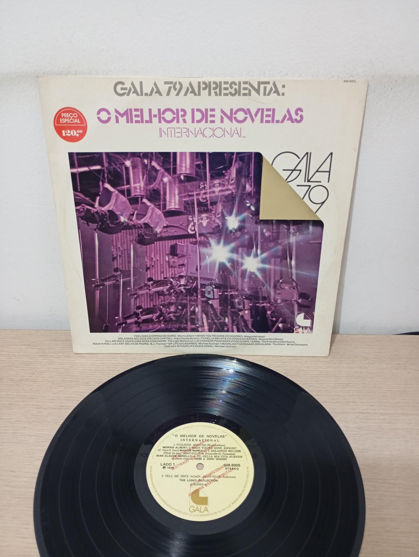 Lp Vinil Gala 79 Apresenta O Melhor de Novelas Internacional