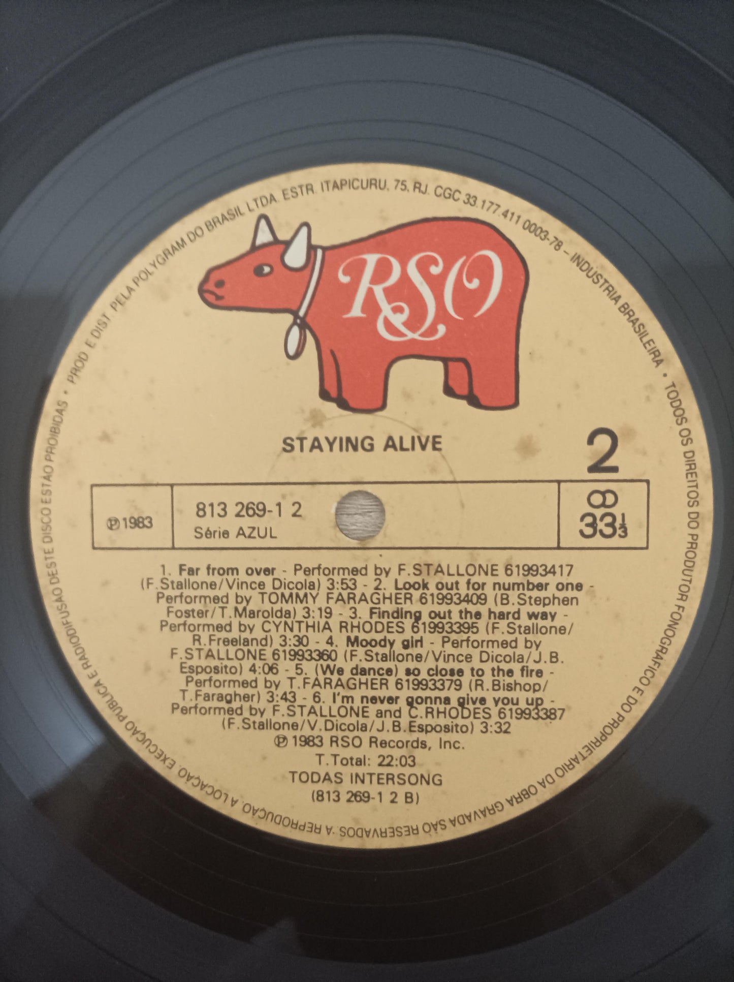 Lp Vinil Staying Alive Soundtrack