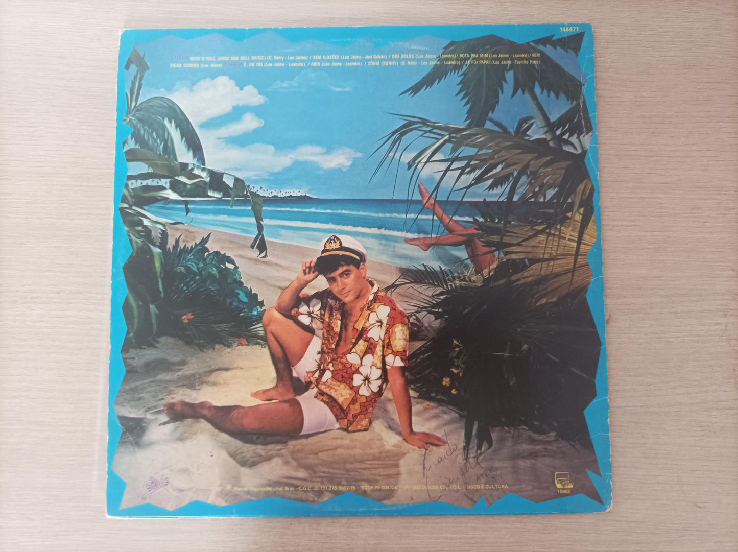Lp Vinil Leo Jaime Phodas "C" Com Encarte