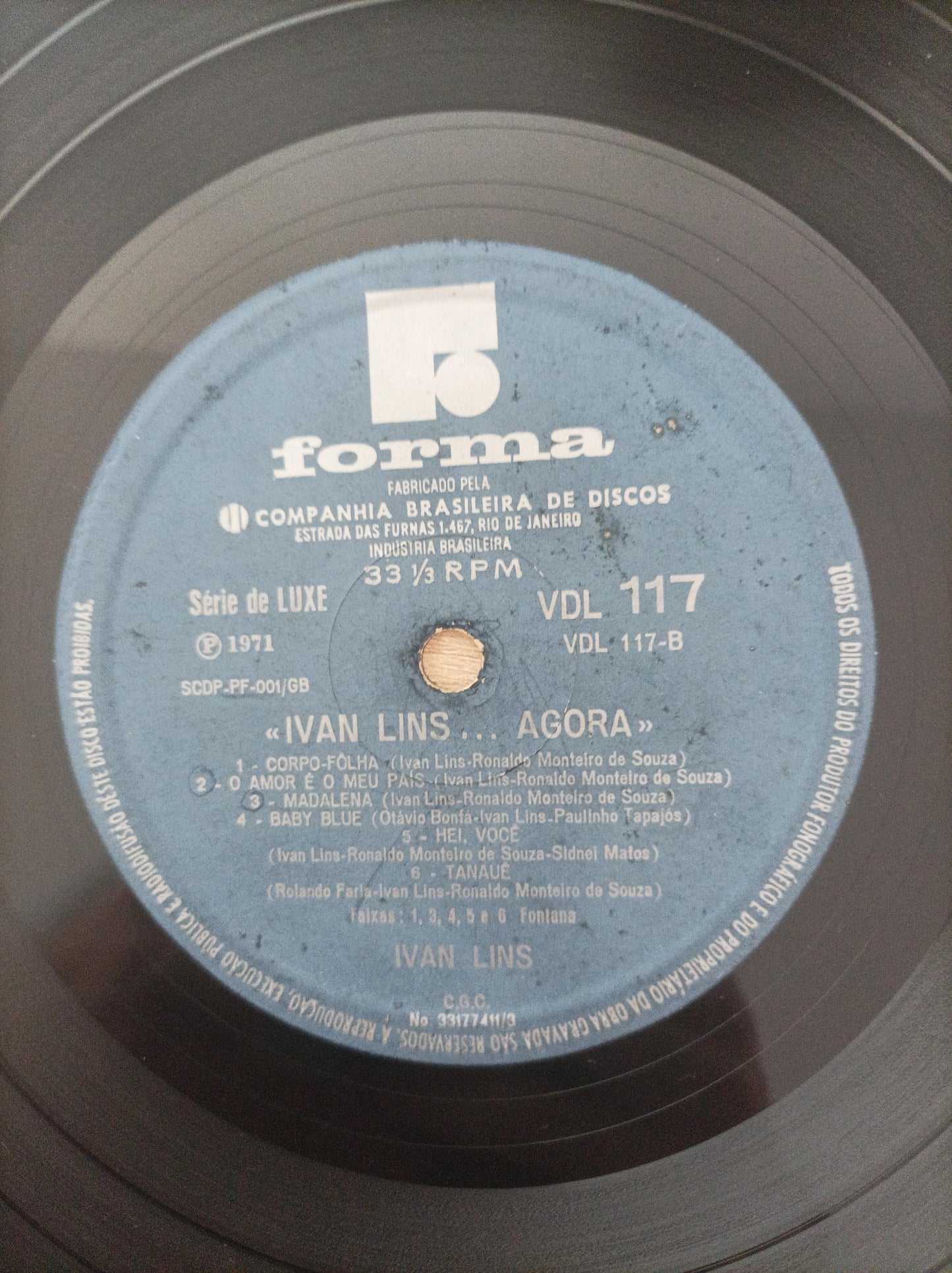 Lp Vinil Ivan Lins Agora