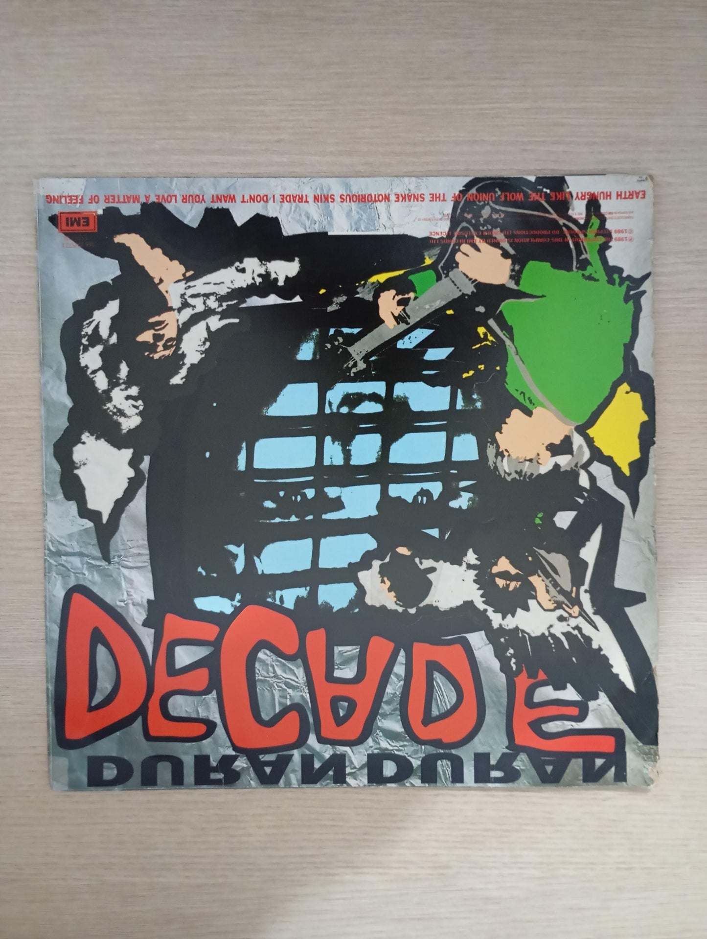 Lp Vinil Duran Duran Decade Com Encarte