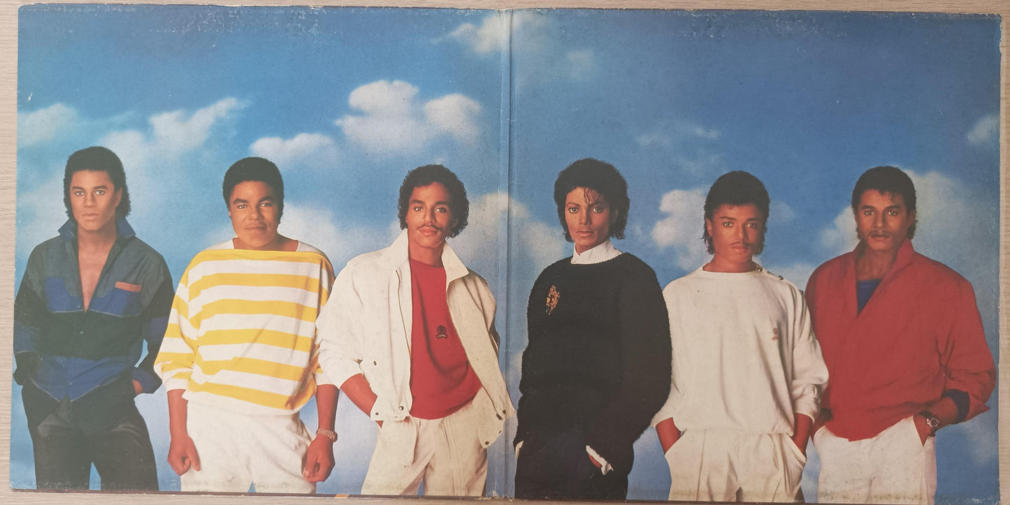 Lp Vinil Jacksons Victory Capa Dupla Com Encarte