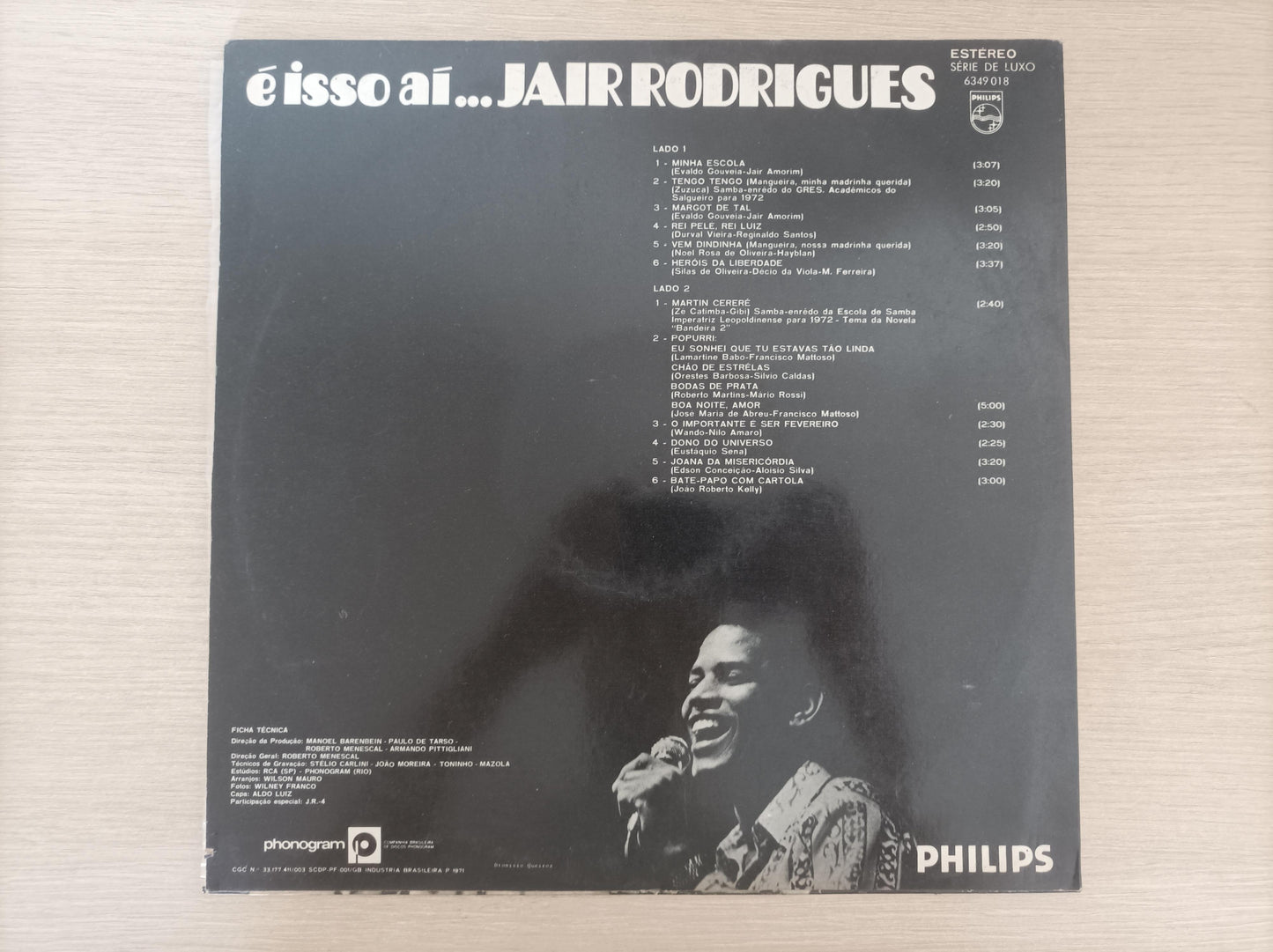 Lp Vinil Jair Rodrigues É Isso Aí...