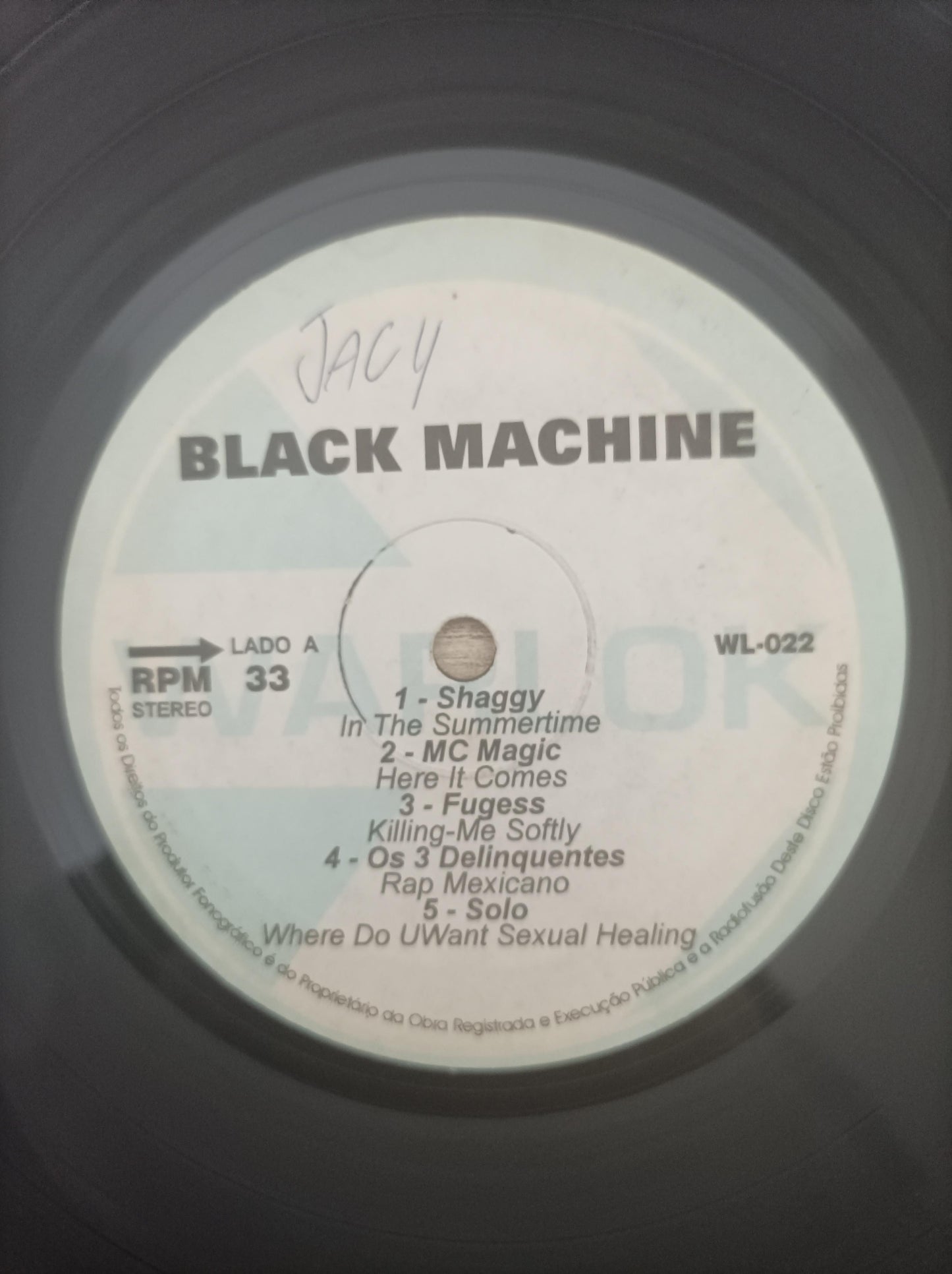 Lp Vinil Black Machine