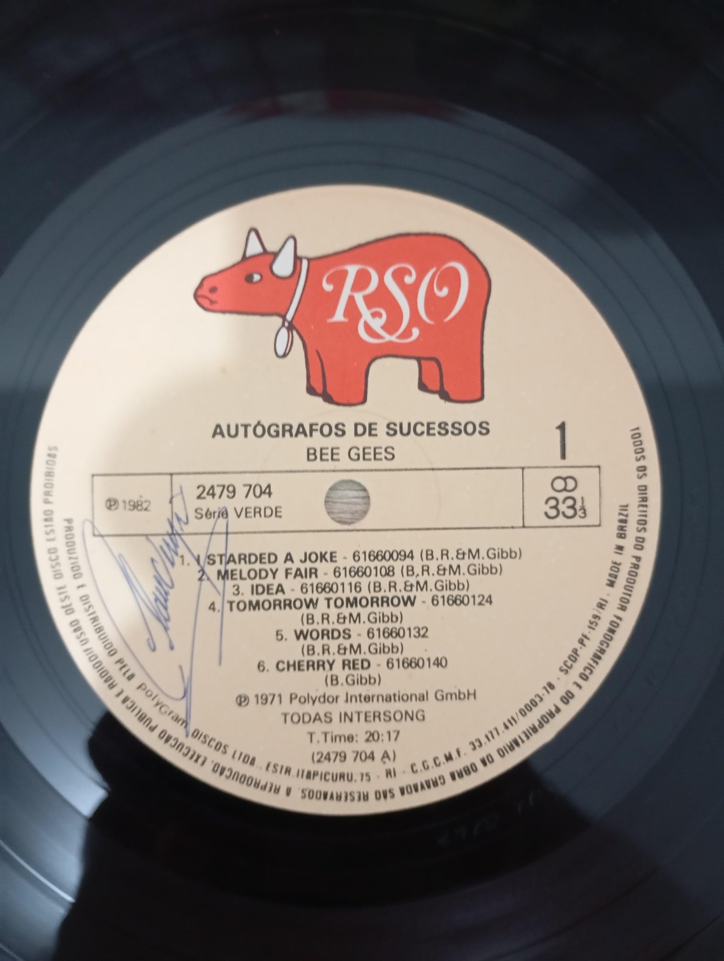 Lp Vinil Bee Gees Autógrafos De Sucesso