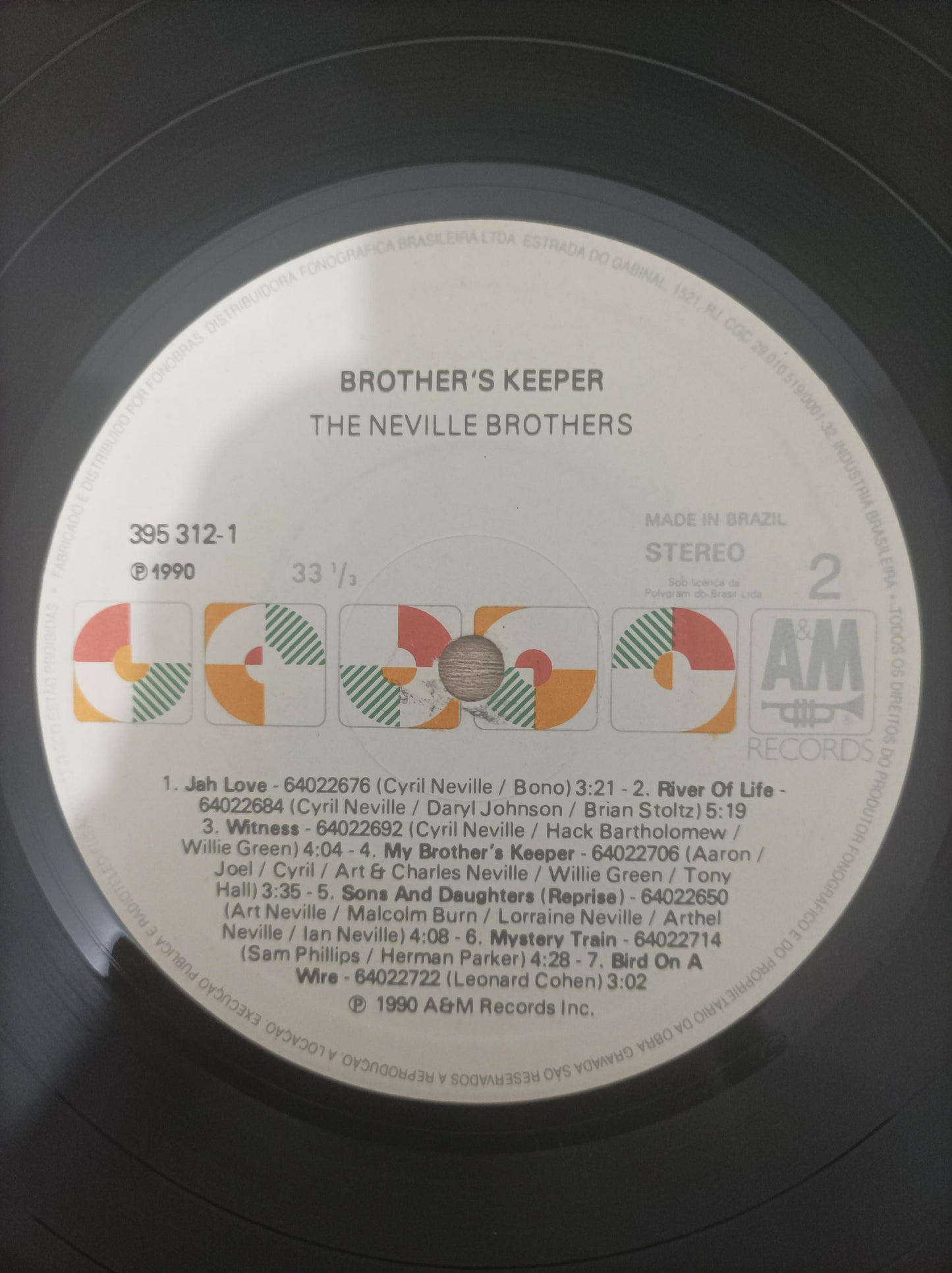 Lp Vinil The Neville Brothers Brother's Keeper