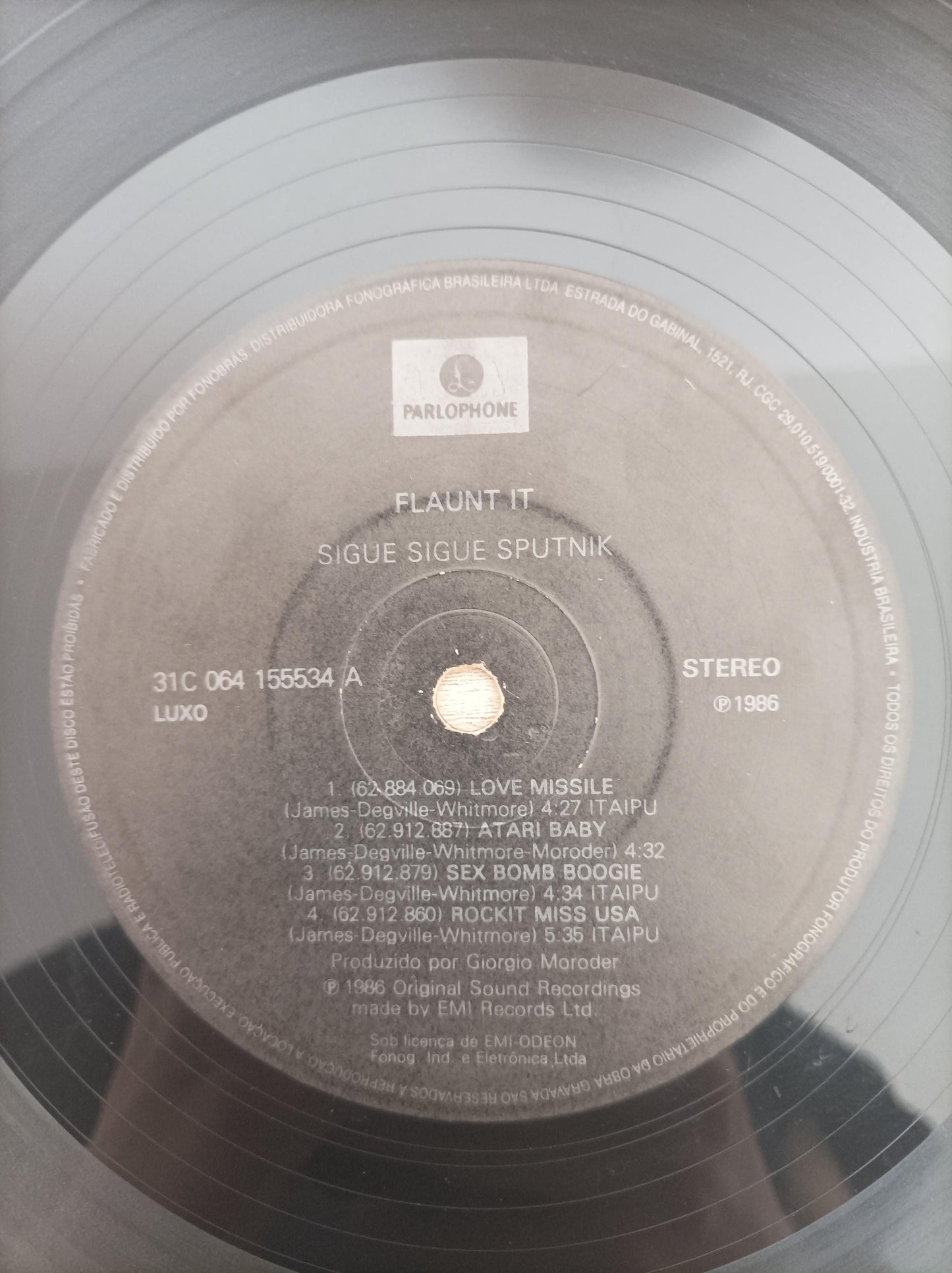 Lp Vinil Sigue Sigue Sputnik Flaunt It