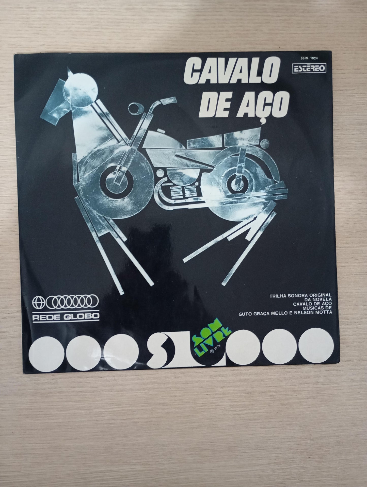 Lp Vinil Trilha Novela Cavalo de Aço 1973