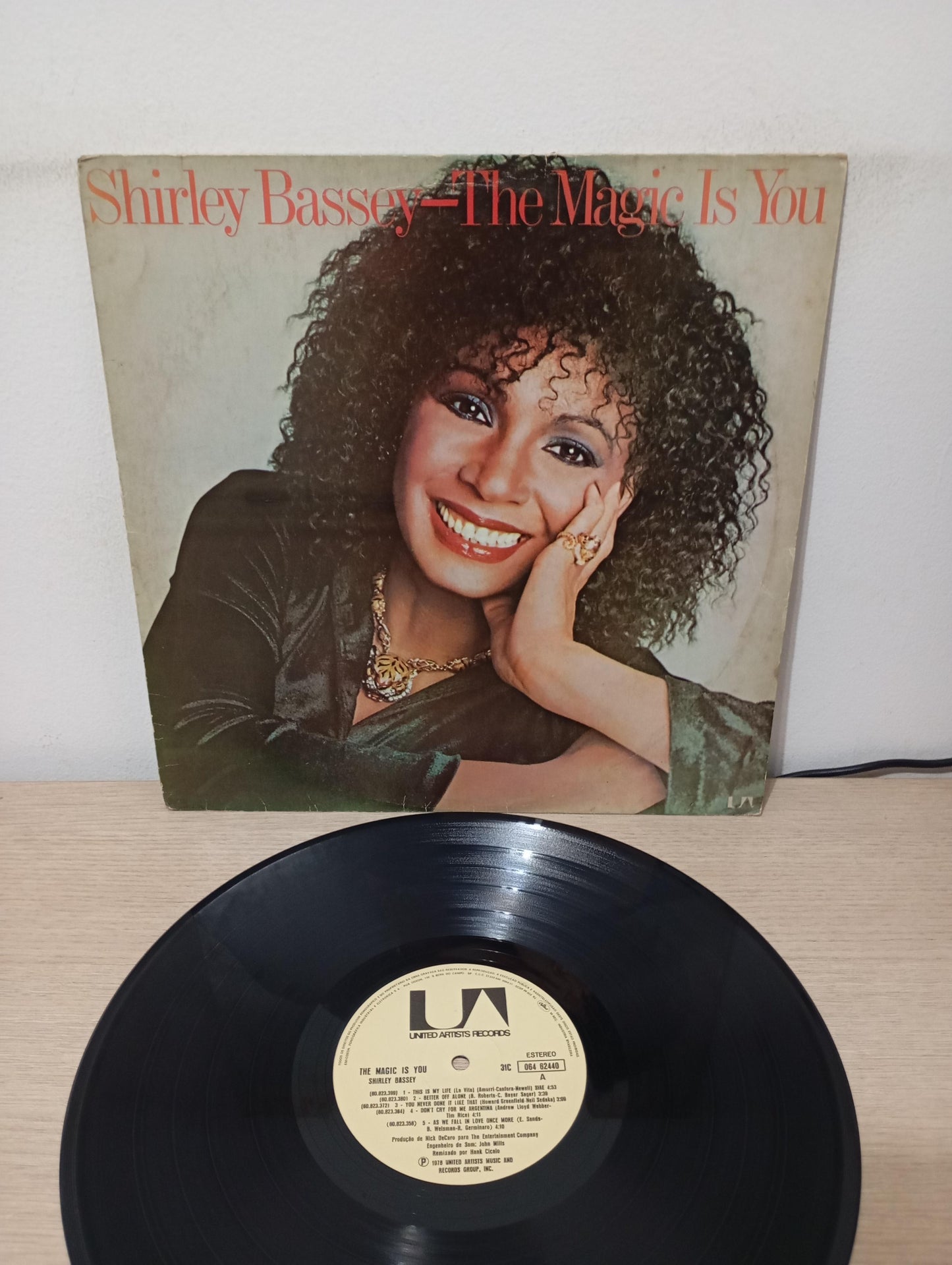 Lp Vinil Shirley Bassey The Magic Is You