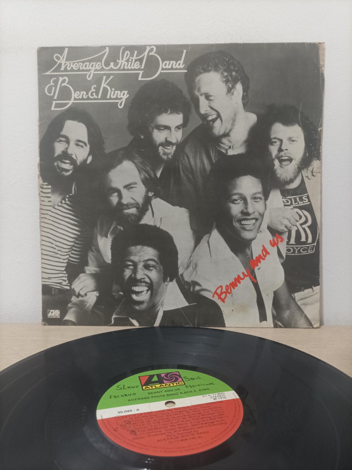 Lp Vinil Average White Band Benny And Us