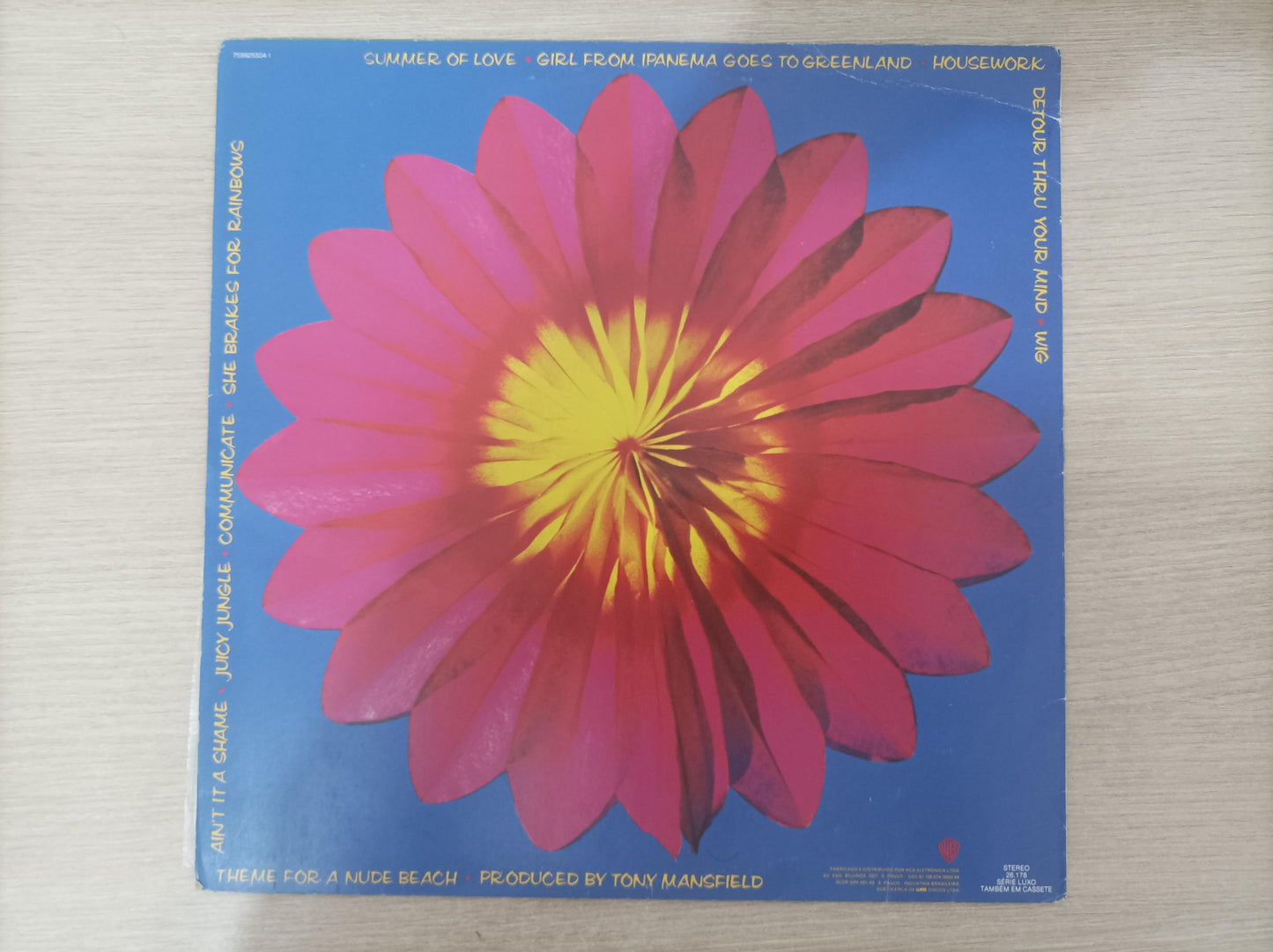 Lp Vinil The B-52's Bouncing Off The Satellites