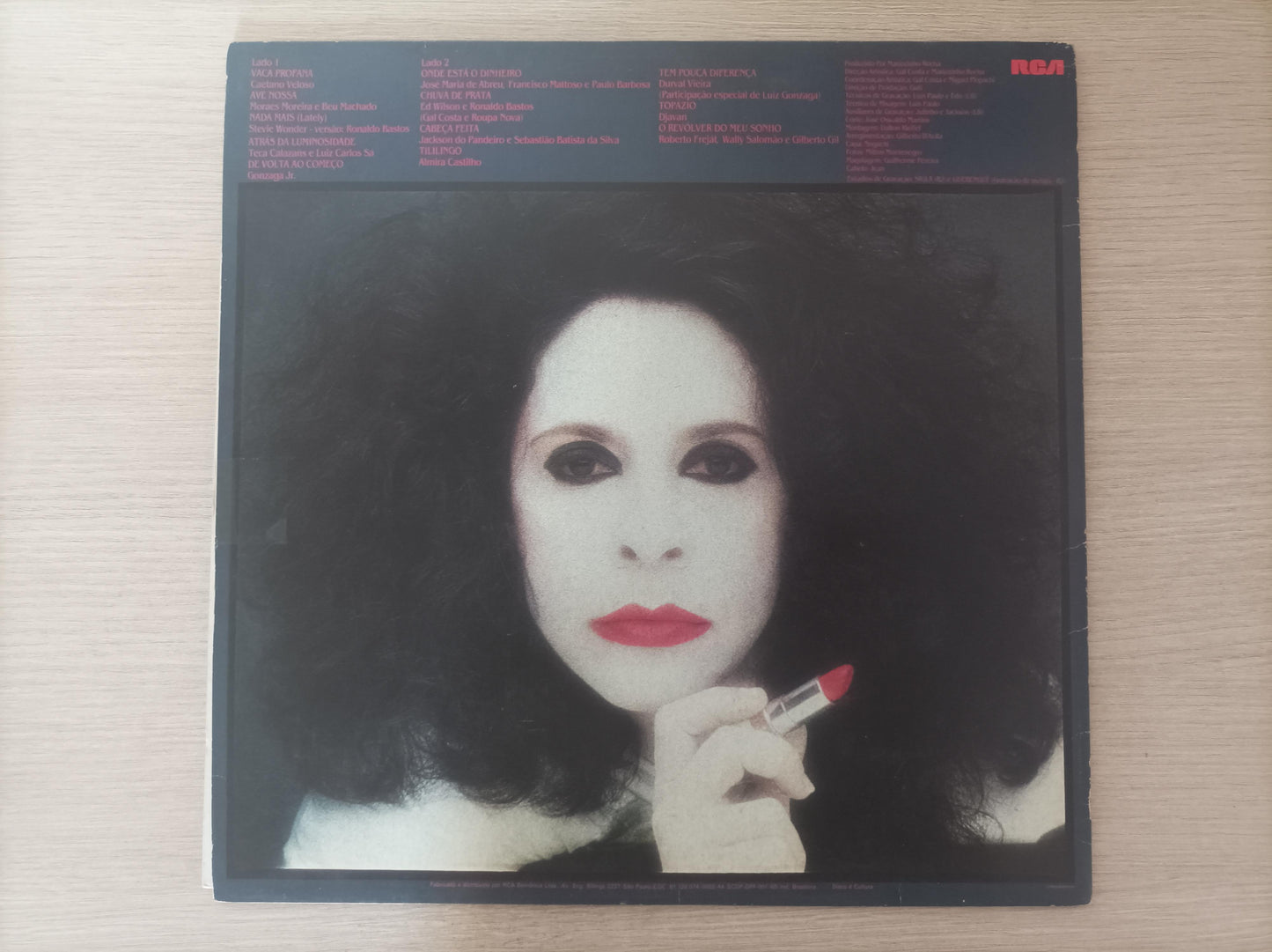Lp Vinil Gal Costa Profana Com Encarte