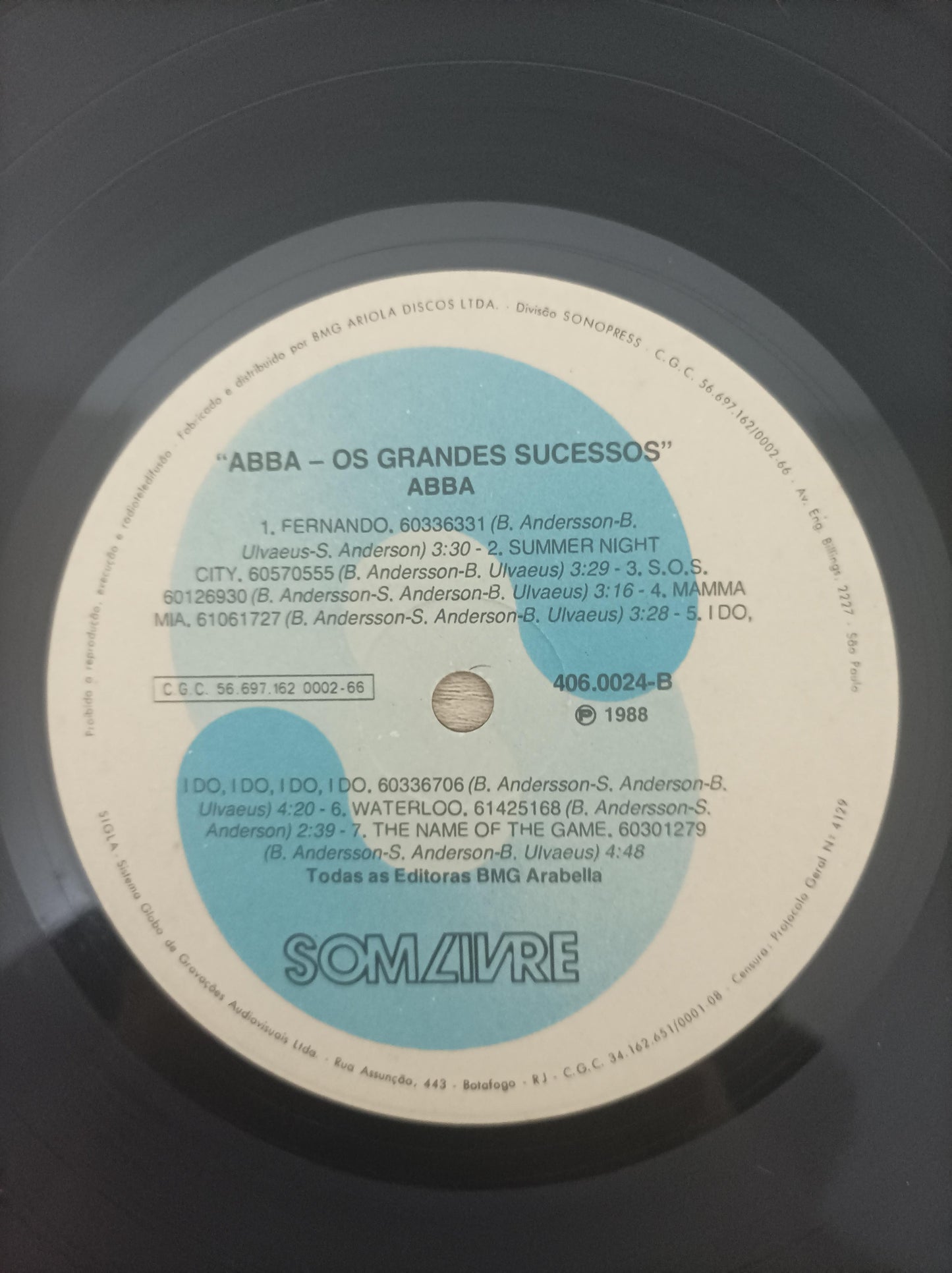 Lp Vinil ABBA Os Grandes Sucessos
