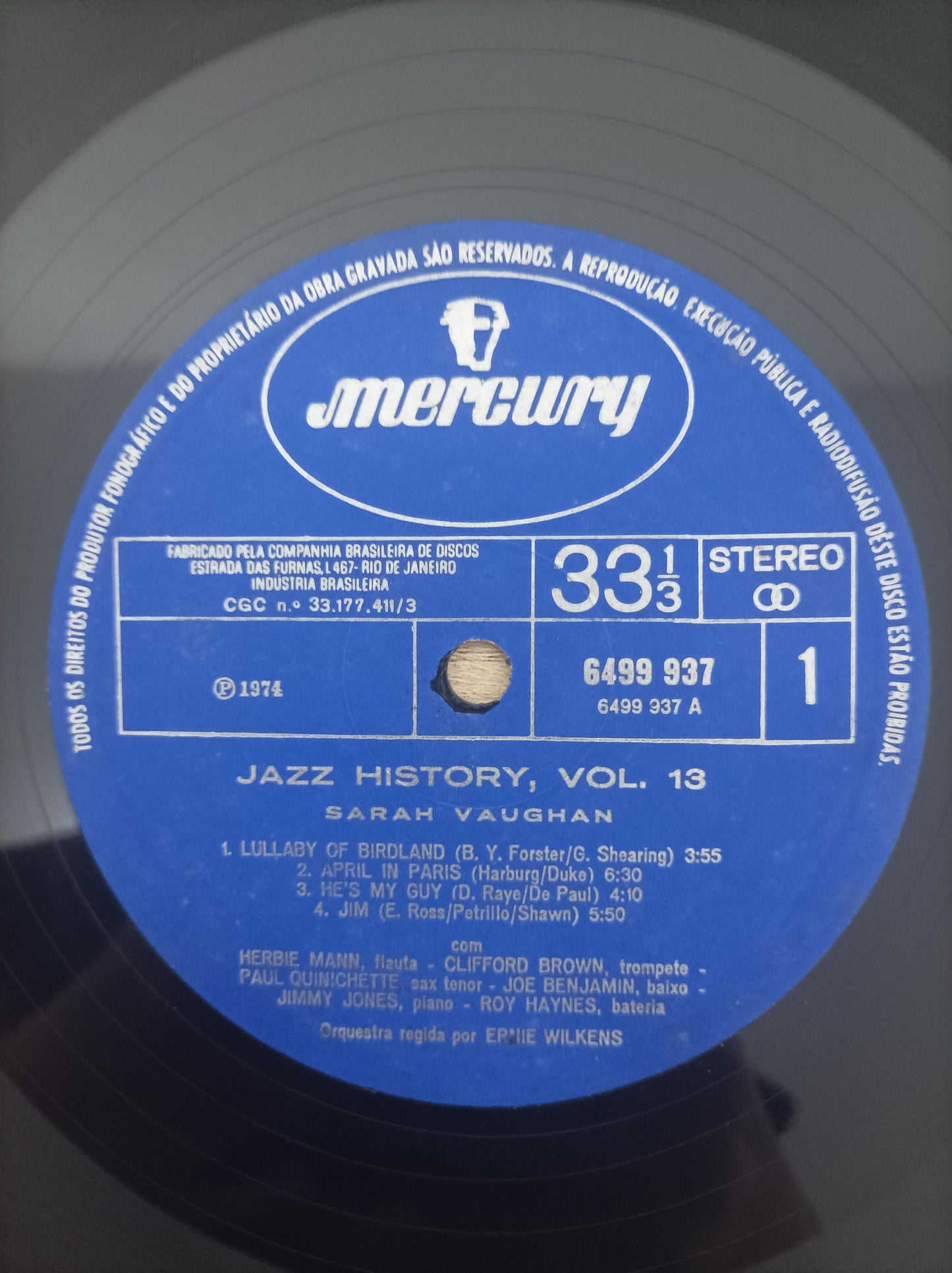 Lp Vinil Sarah Vaughan Billy Eckstine Jazz-History 13 Duplo