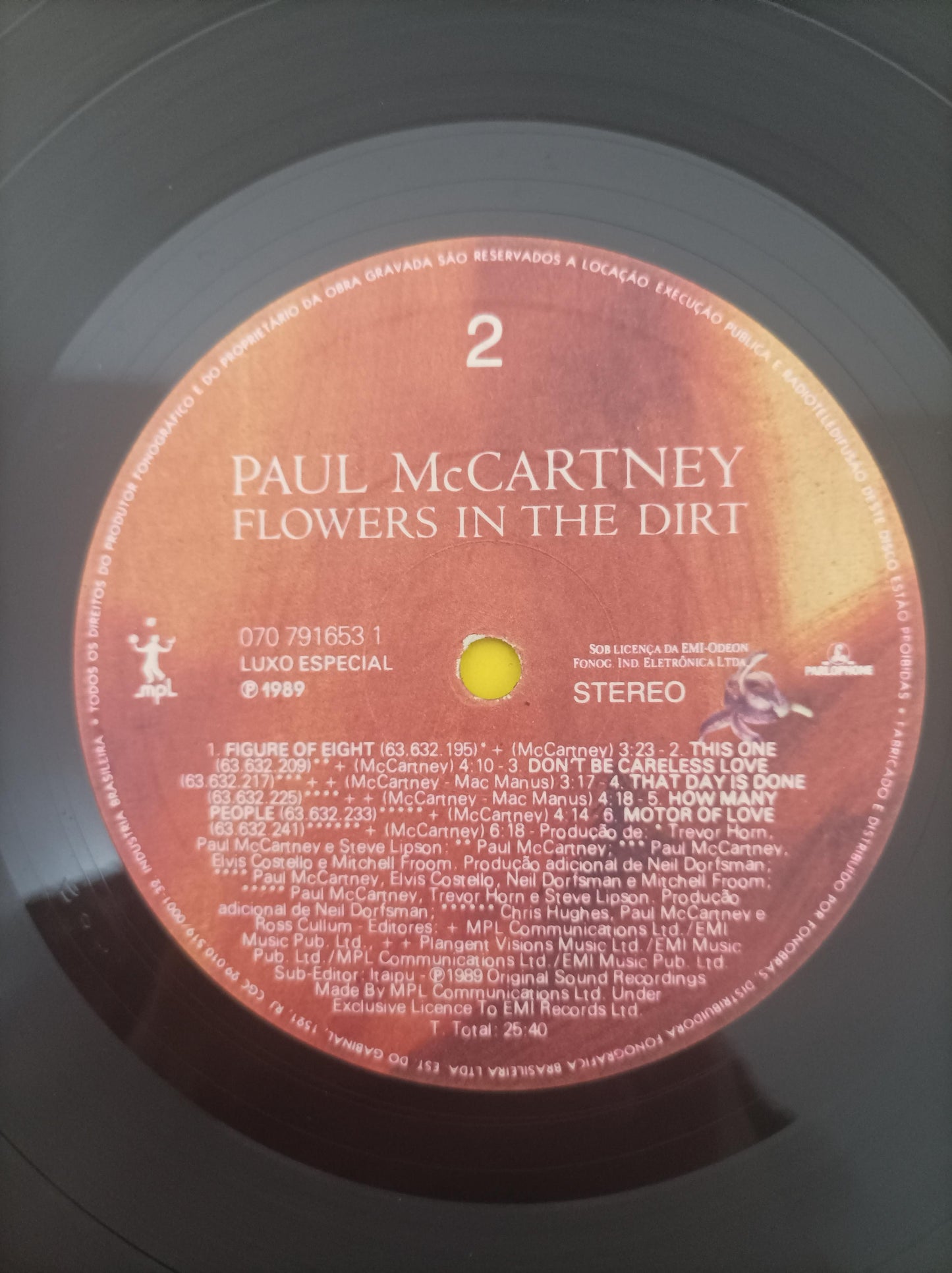 Lp Vinil Paul McCartney Flowers In The Dirt Com Encarte