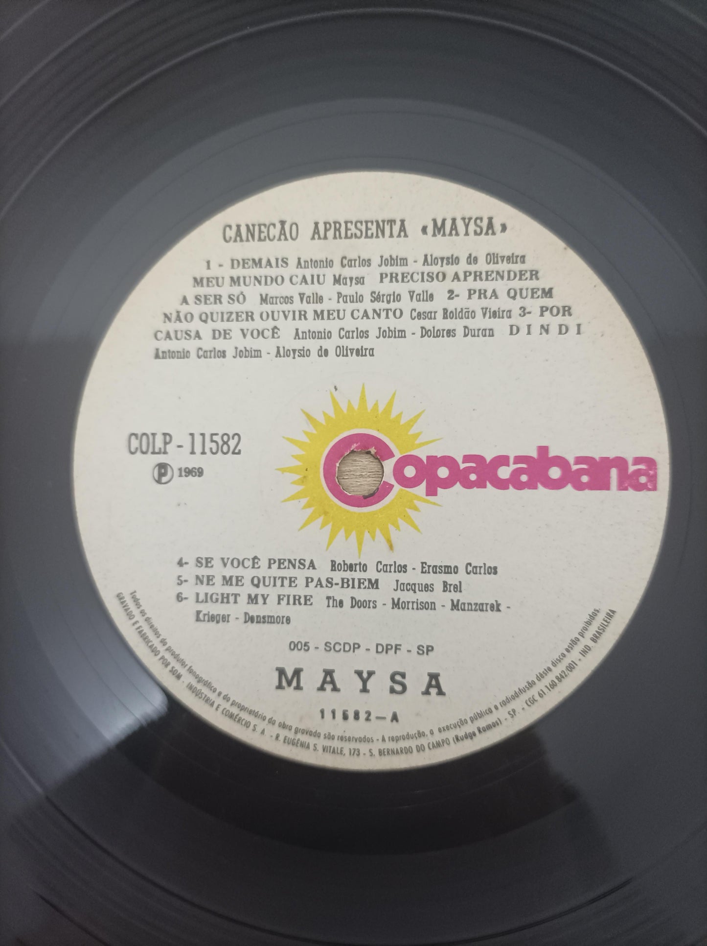 Lp Vinil Maysa Matarazzo Canecão Apresenta