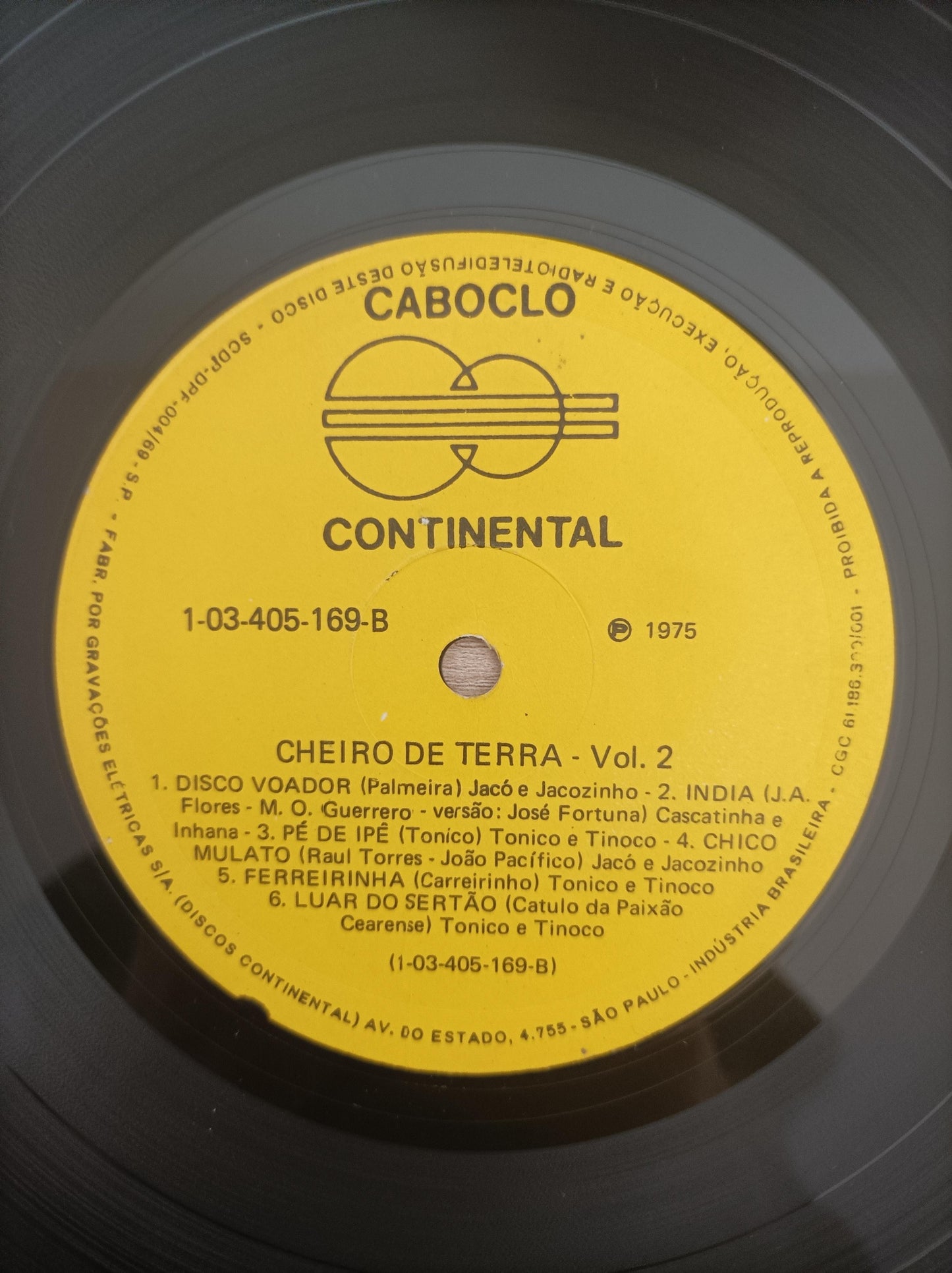 Lp Vinil Cheiro de Terra Vol. 2