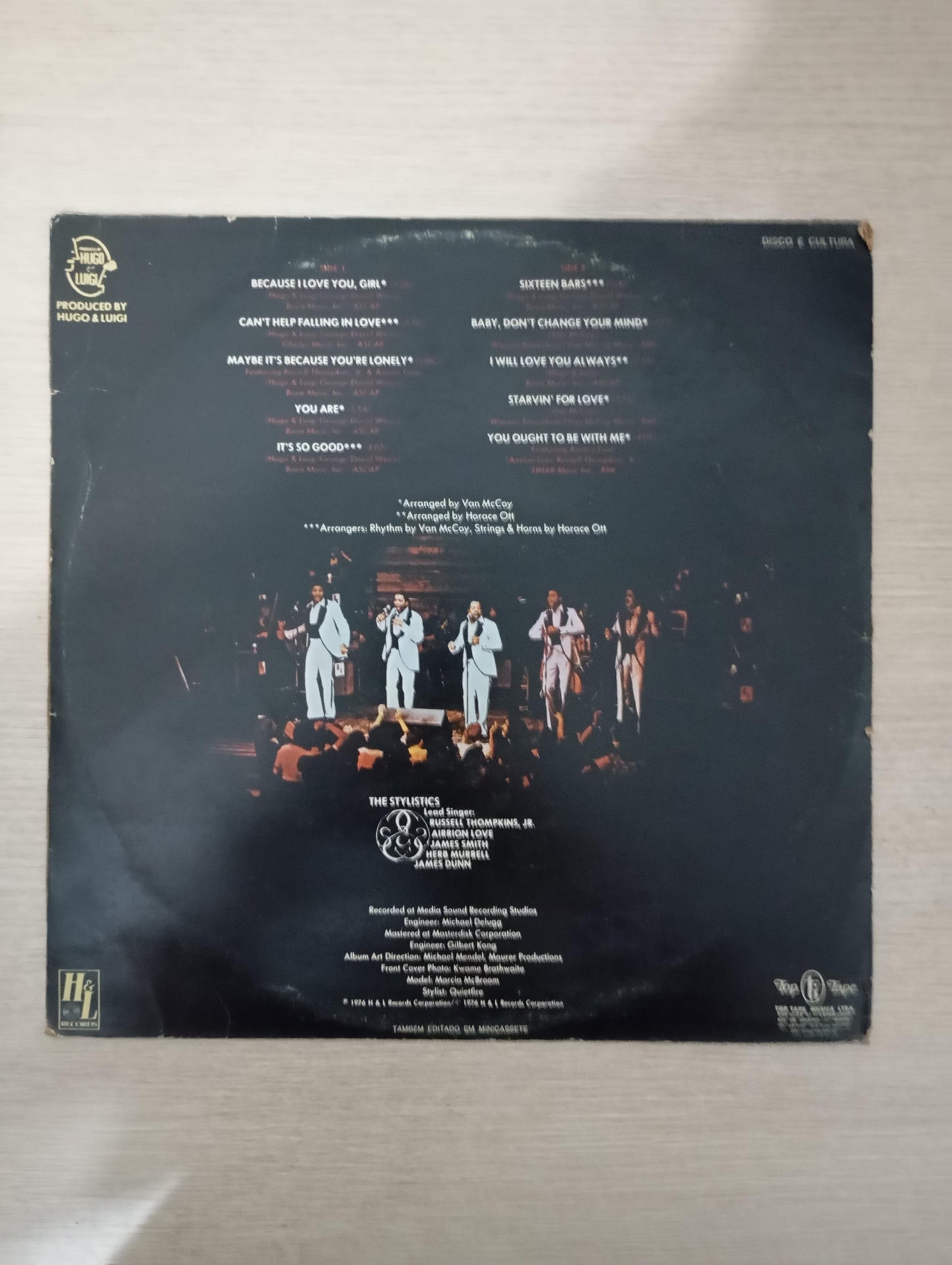 Lp Vinil The Stylistics Fabulous