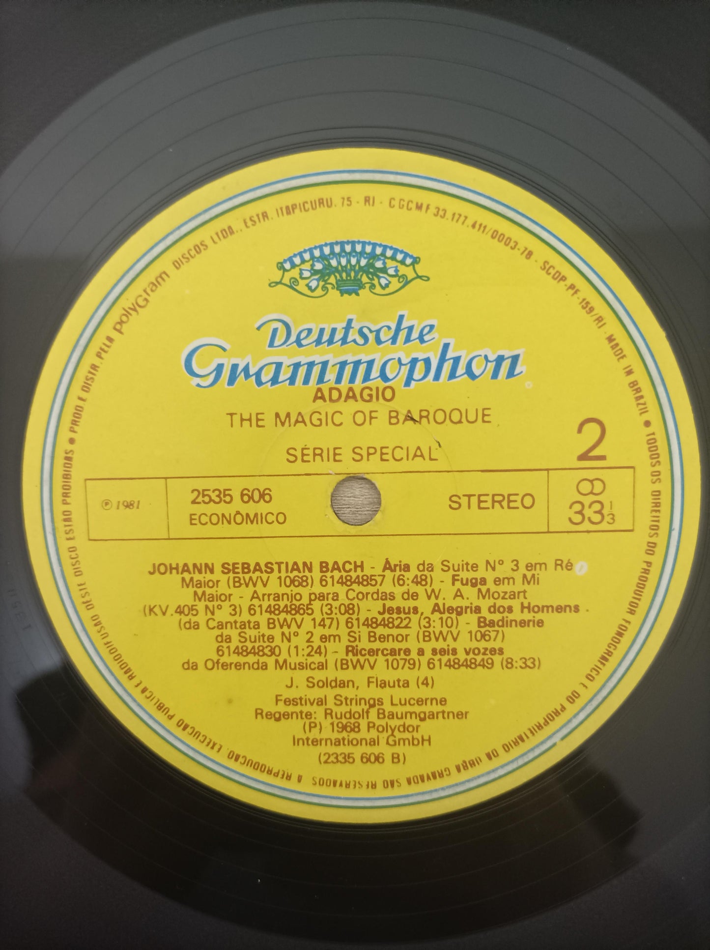 Lp Vinil Adagio The Magic of Baroque