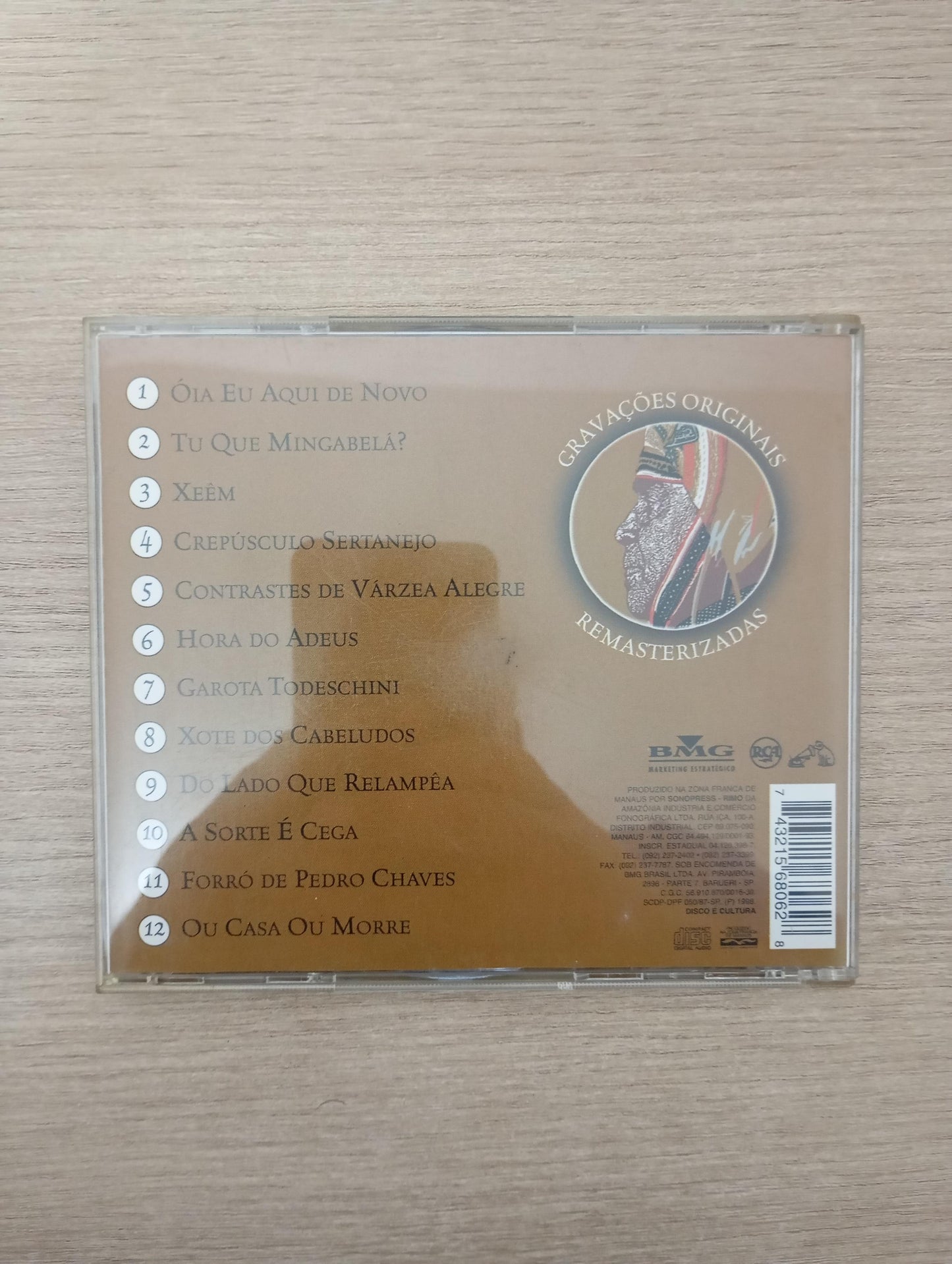 CD Luiz Gonzaga Óia Eu Aqui De Novo