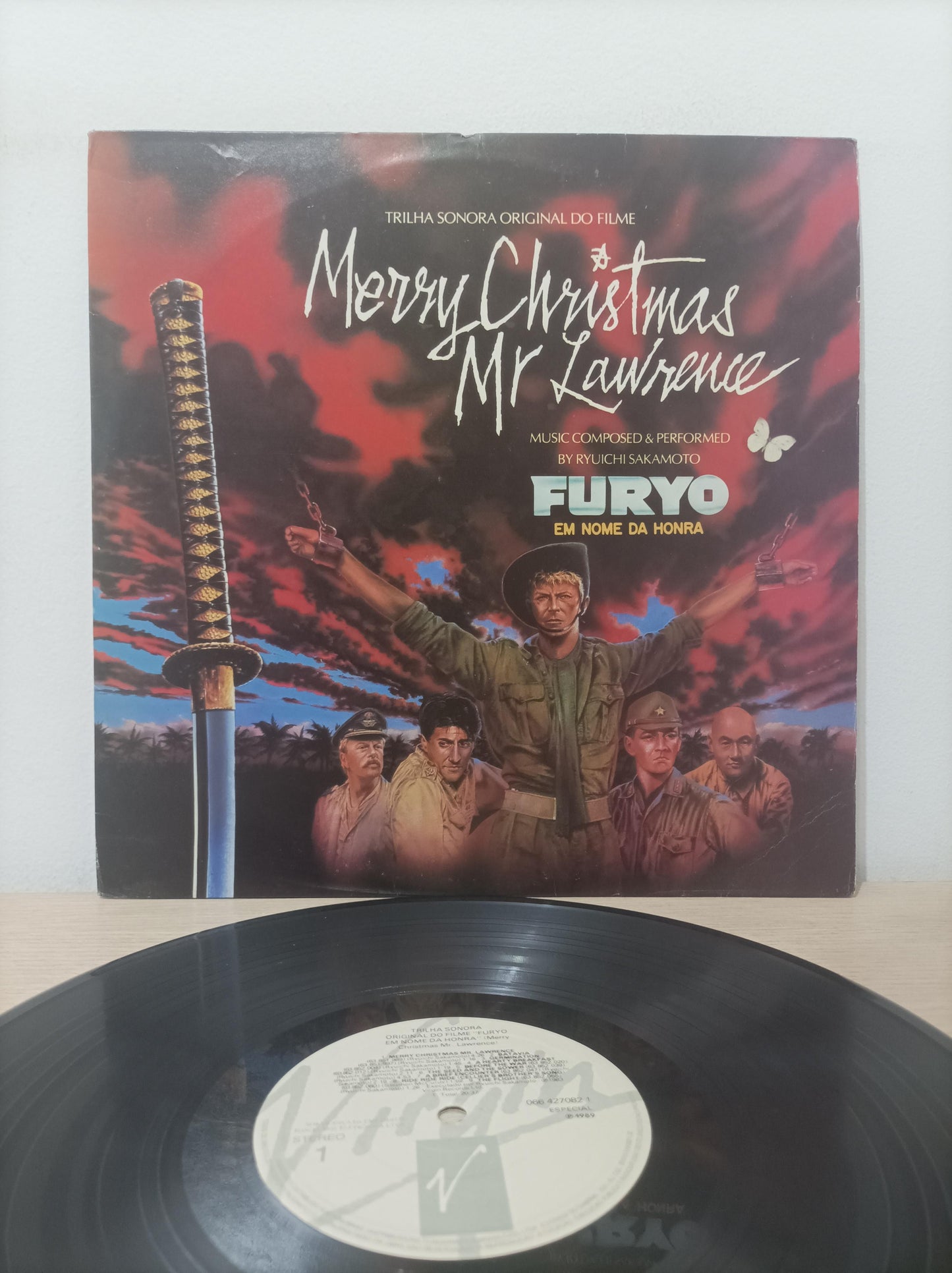Disco Vinil Trilha Sonora Furyo em nome da Honra A