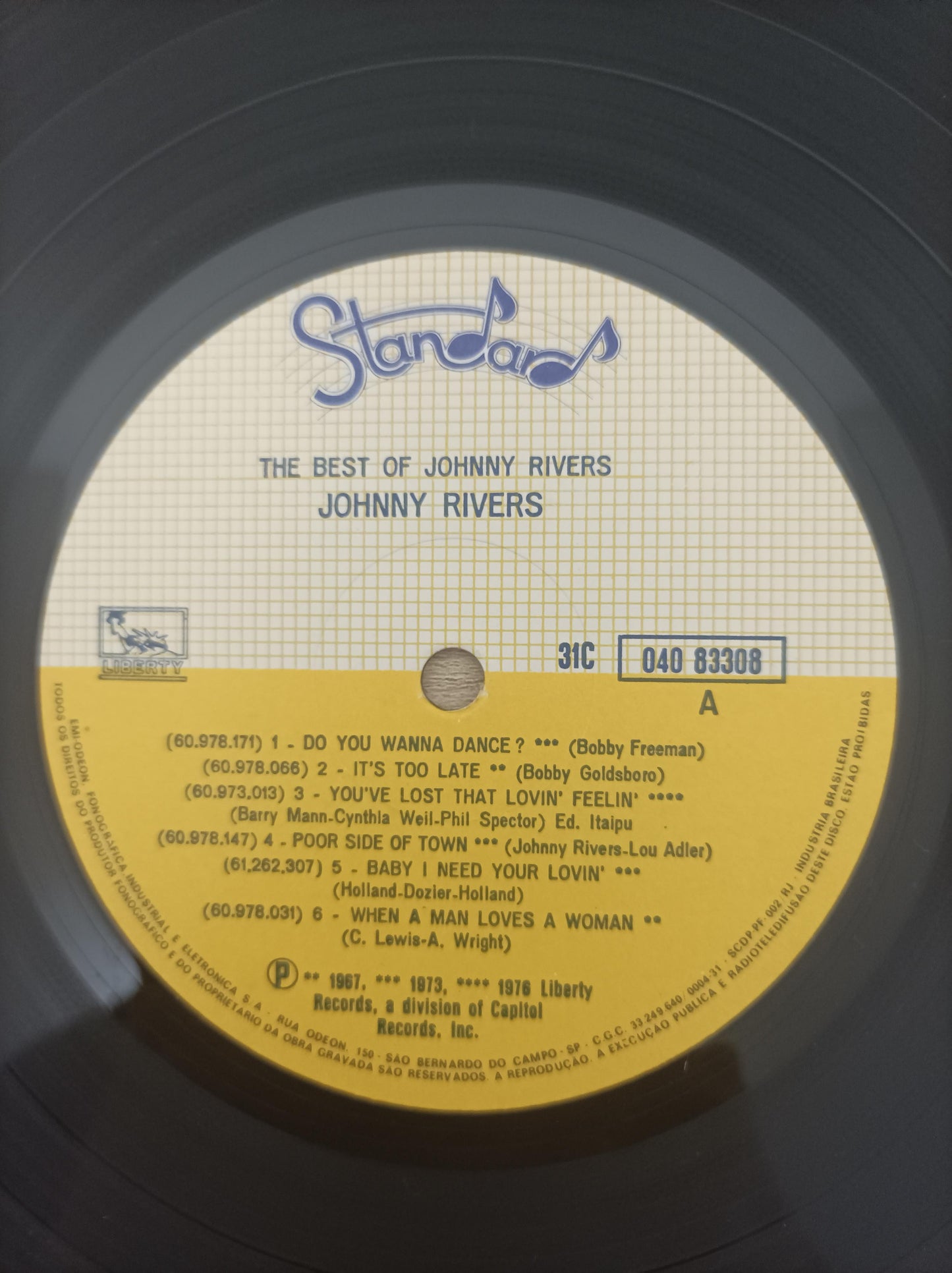 Lp Vinil Johnny Rivers The Best Of