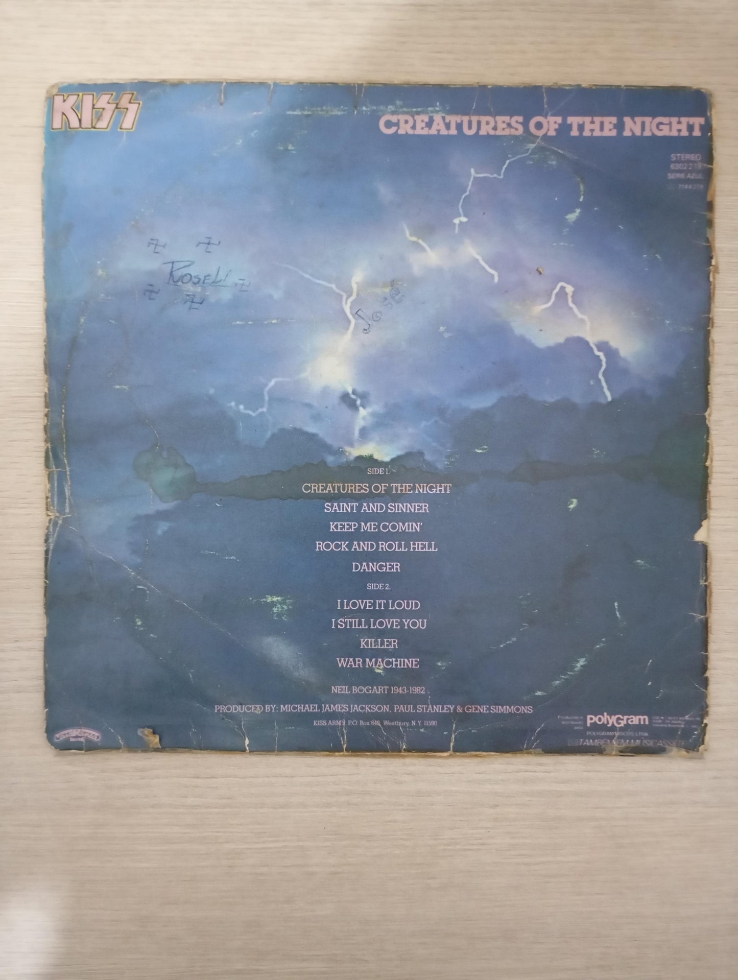 Lp Vinil Kiss Creatures Of The Night