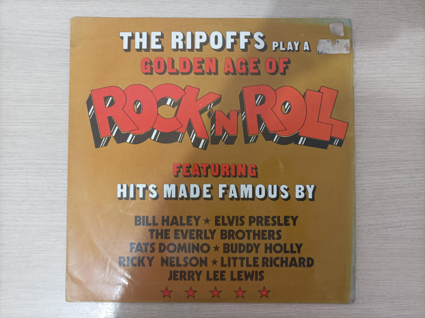 Lp Vinil The Ripoffs Play A Golden Age of Rock