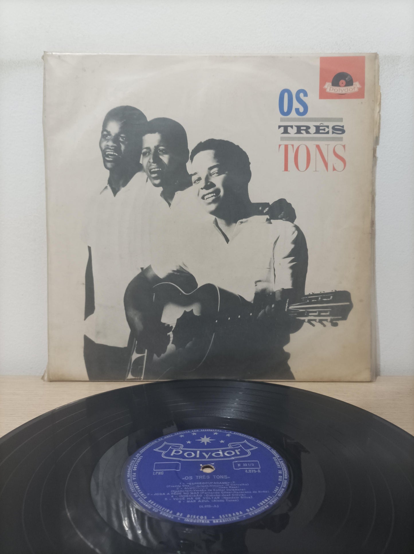 Lp Vinil Os Três Tons 1963