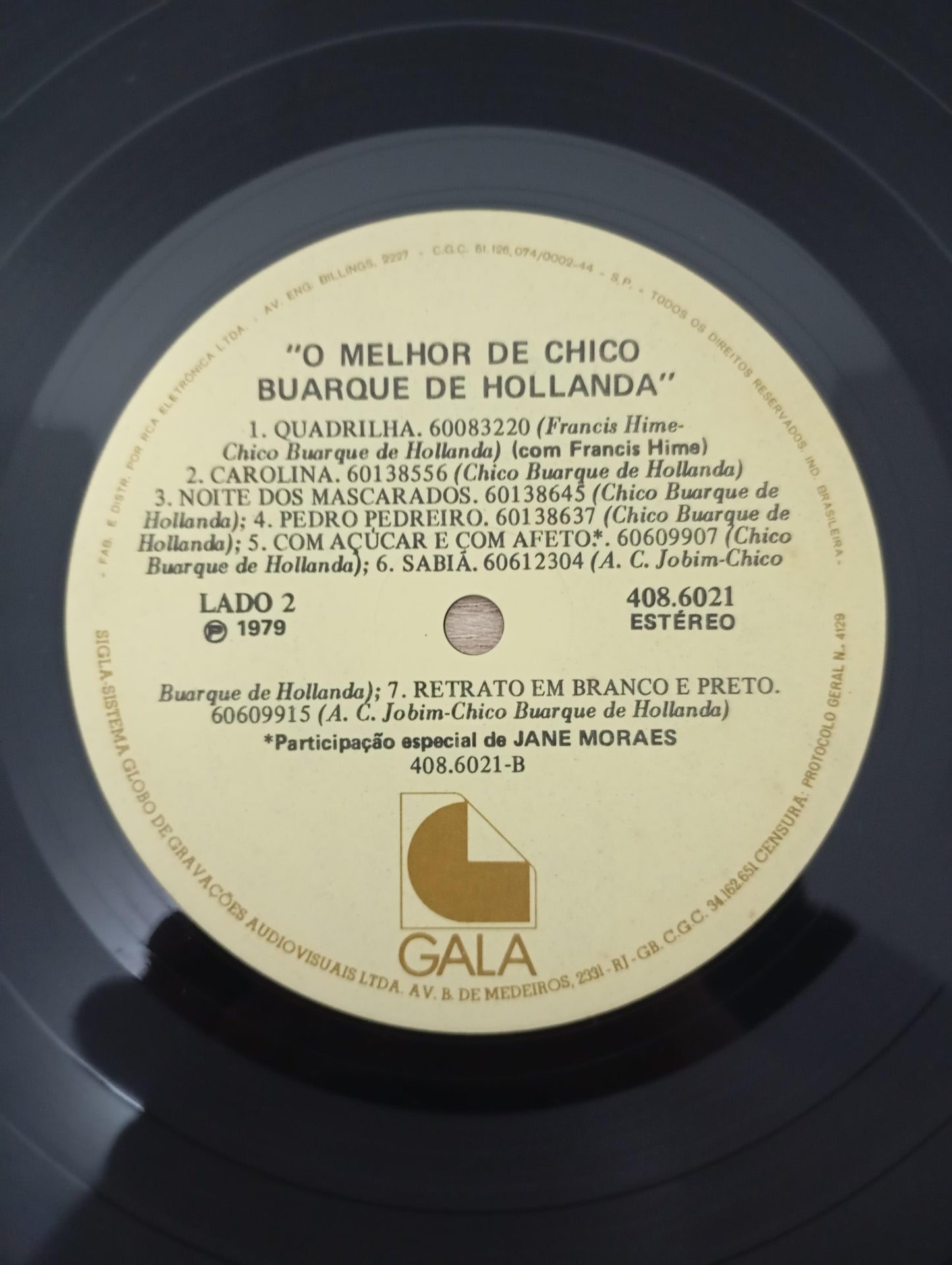 Lp Vinil Chico Buarque Gala 79 Apresenta O Melhor De