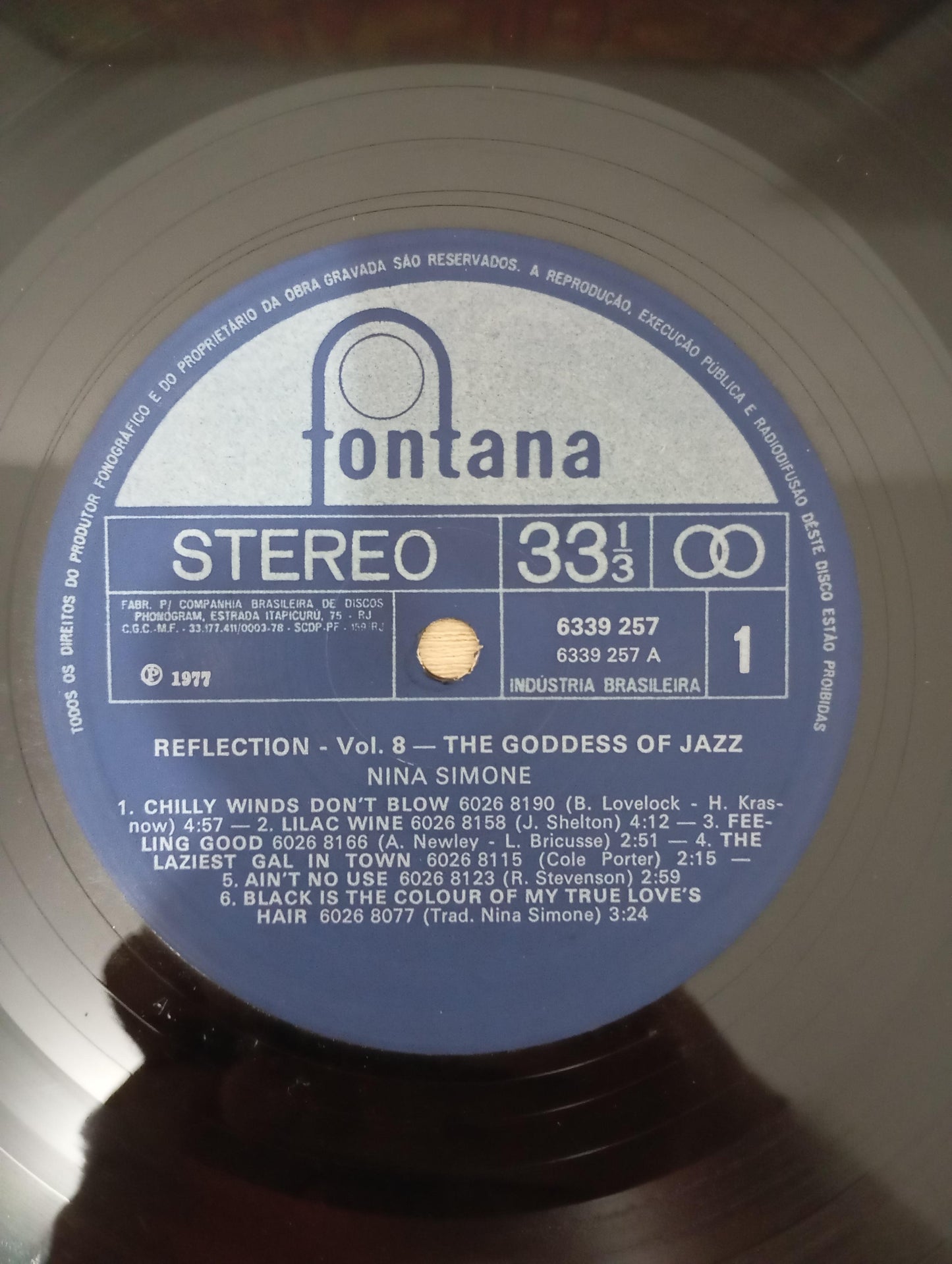 Lp Vinil Nina Simone Reflection - The Goddess Of Jazz