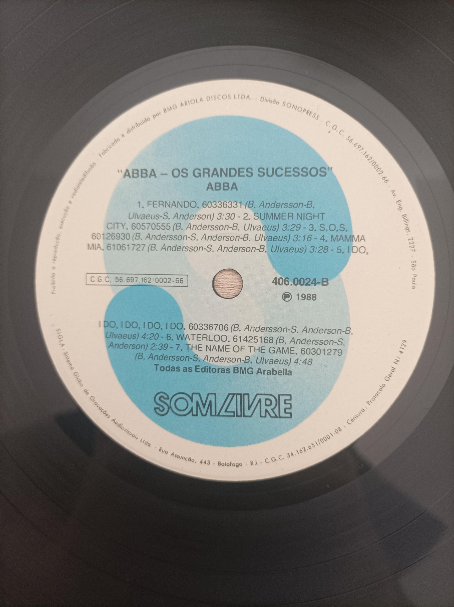 Lp Vinil ABBA Os Grandes Sucessos
