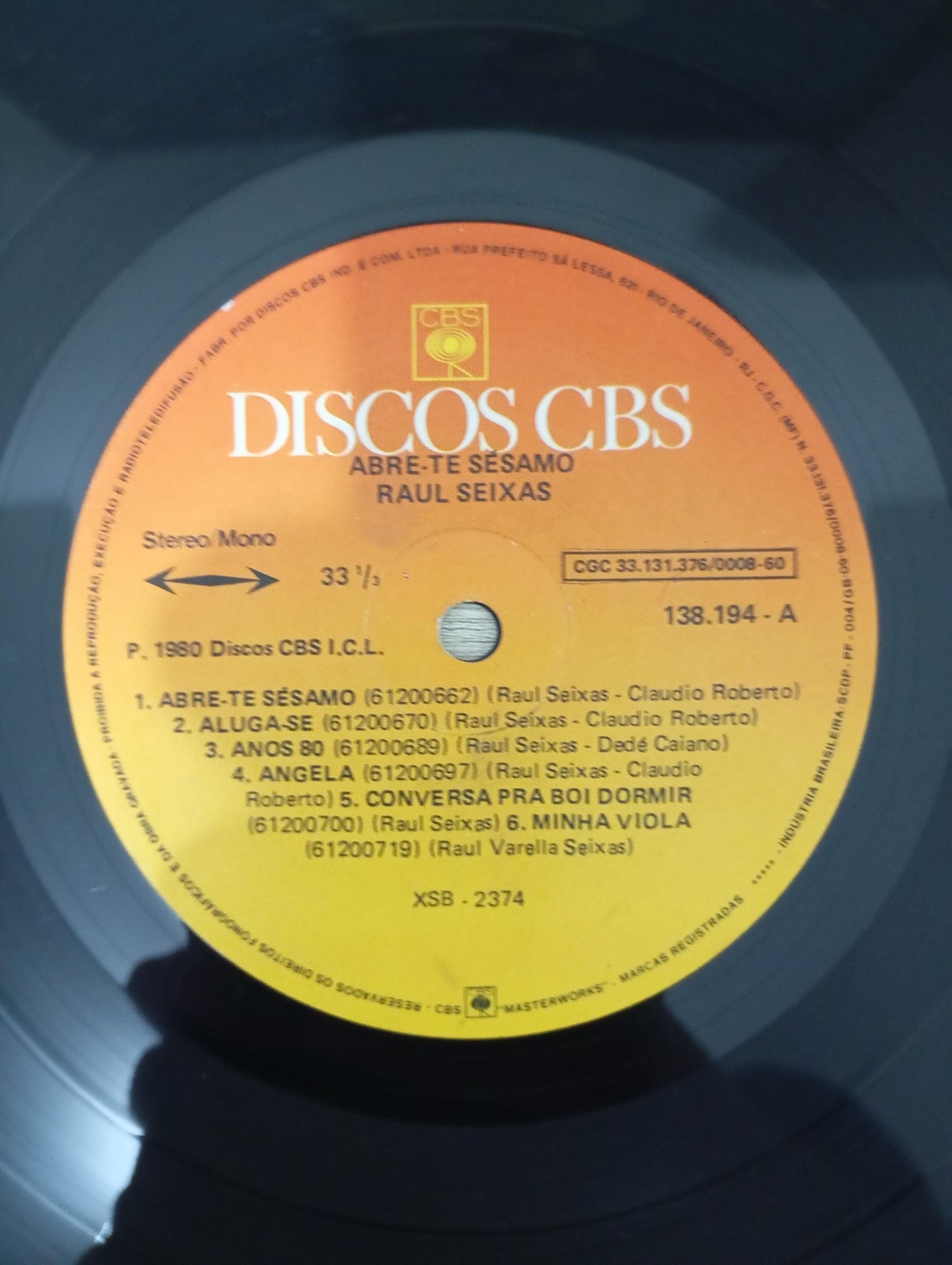 Lp Vinil Raul Seixas Abre-te Sésamo