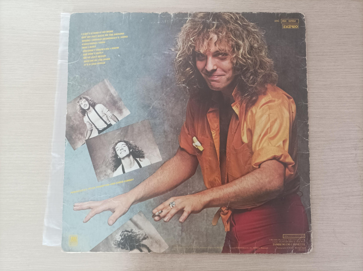 Lp Vinil Peter Frampton Where I Should Be