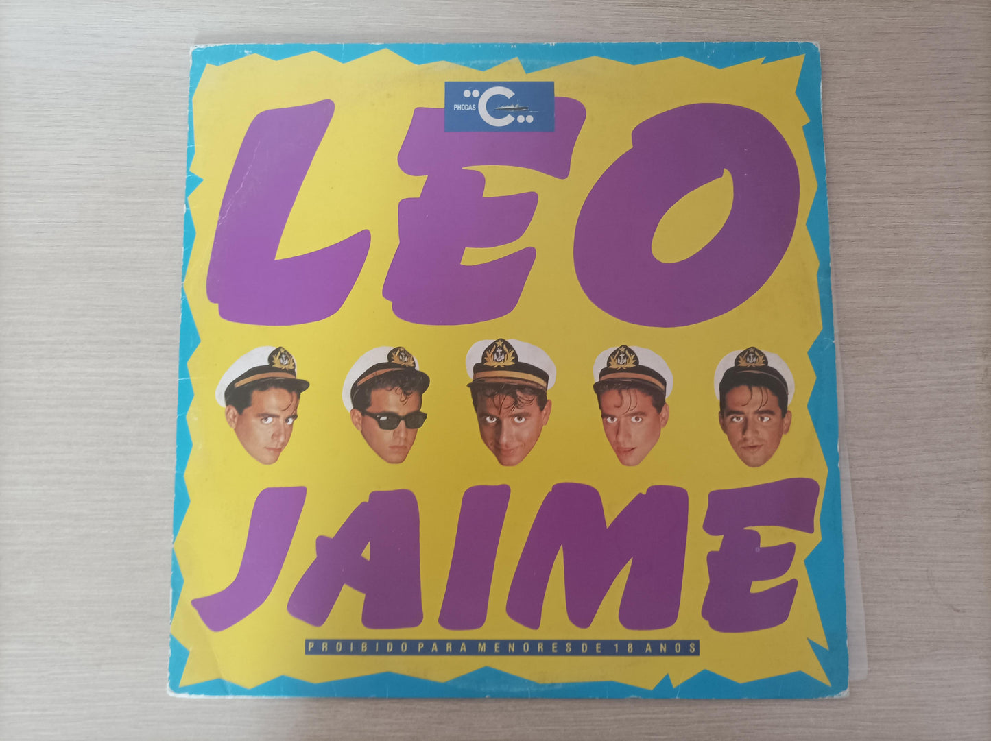 Lp Vinil Leo Jaime Phodas "C" Com Encarte