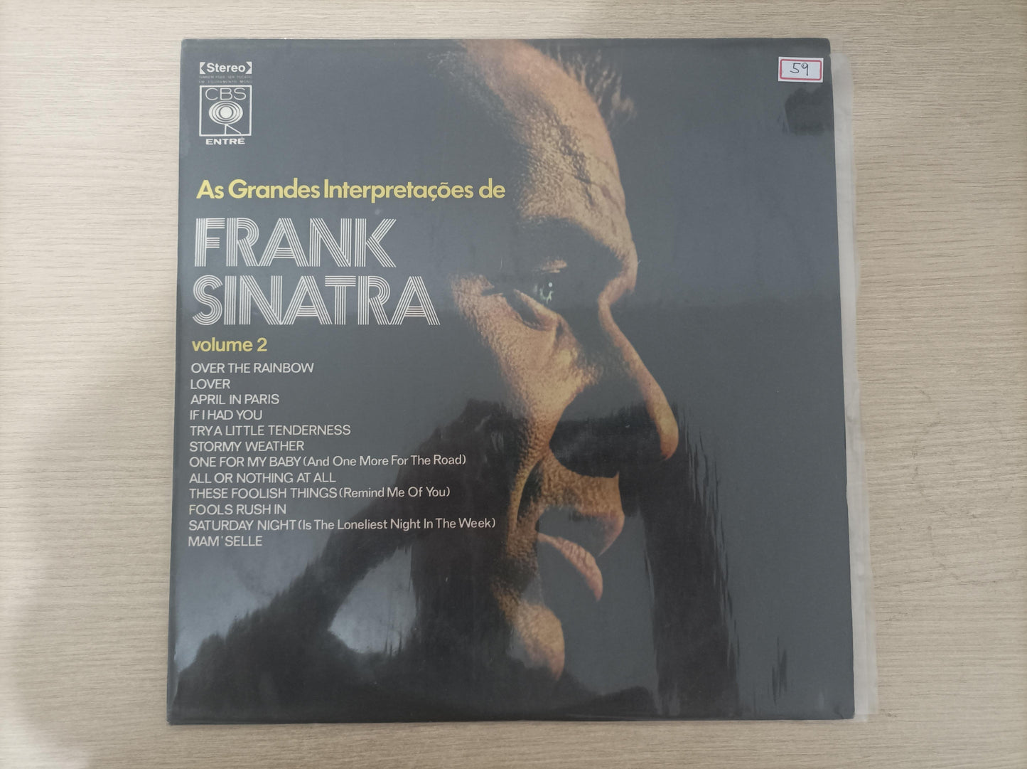 Lp Vinil Frank Sinatra As Grandes Interpraretações de Vol. 2