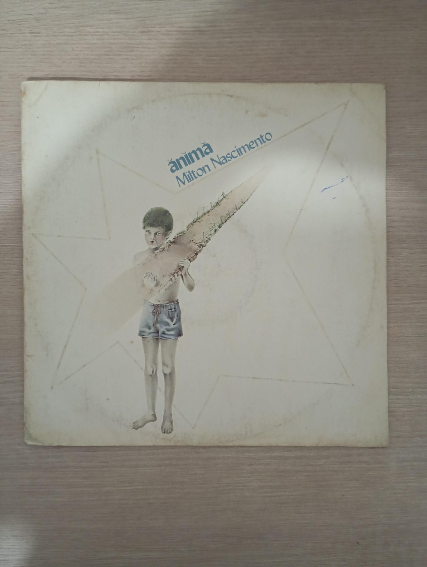 Lp Vinil Milton Nascimento Anima Com Encarte