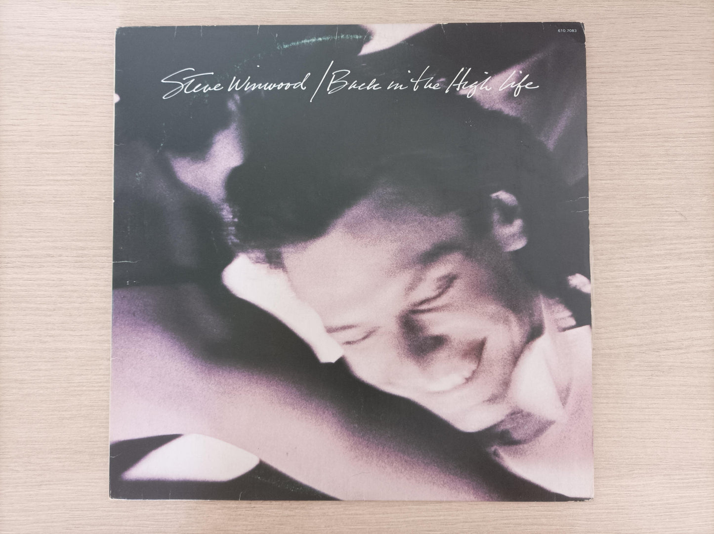 Disco Vinil Back In The High Life Steve Winwood C Encarte A