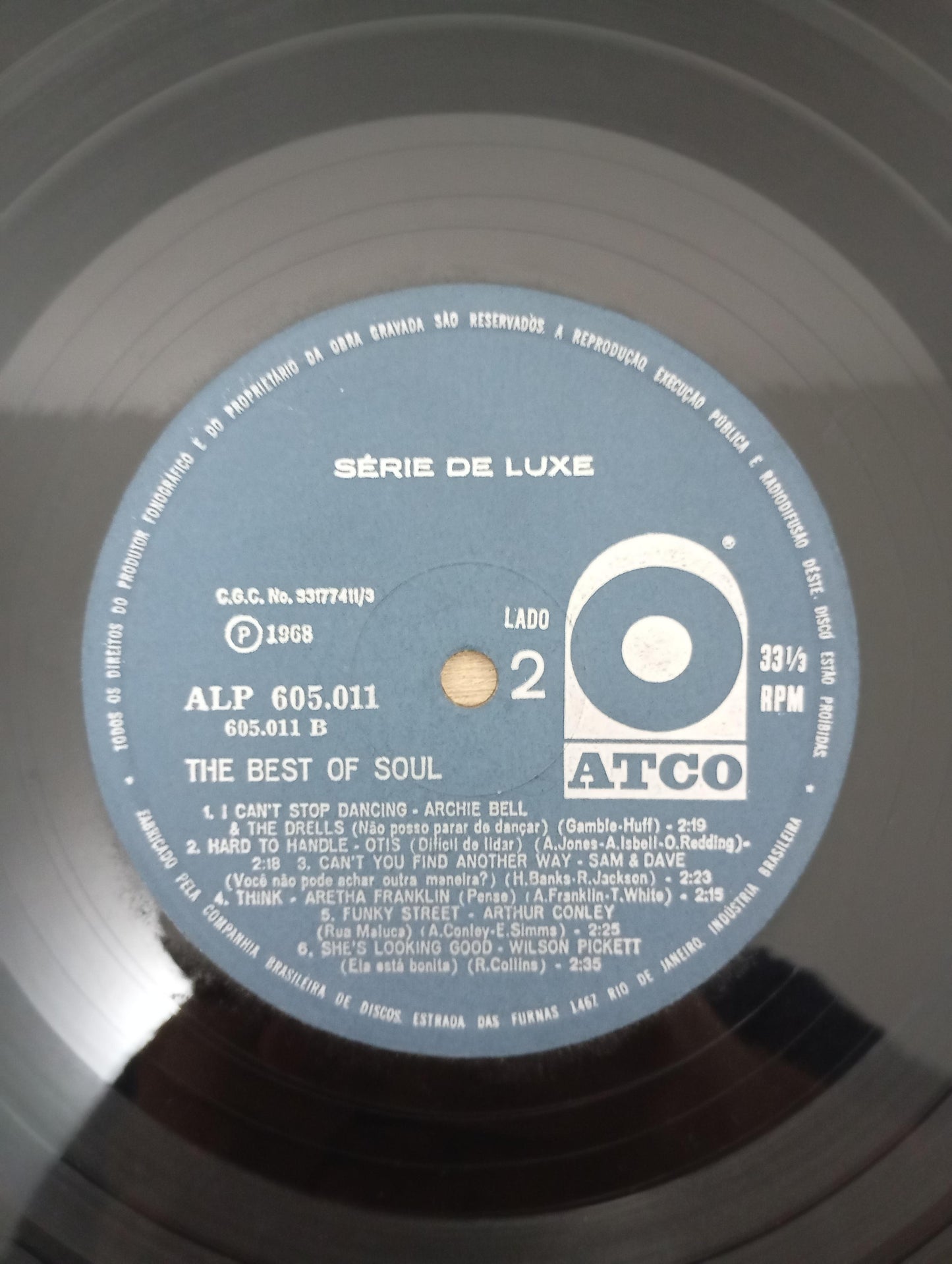 Lp Vinil Aretha Franklin The Best Of Soul
